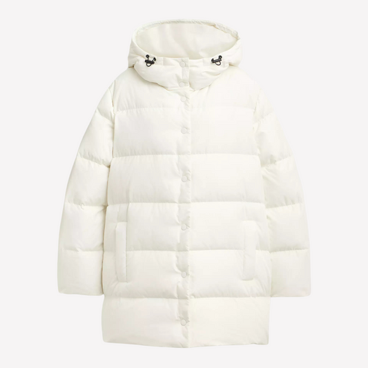 COACH Women Mid Puffer - Cream