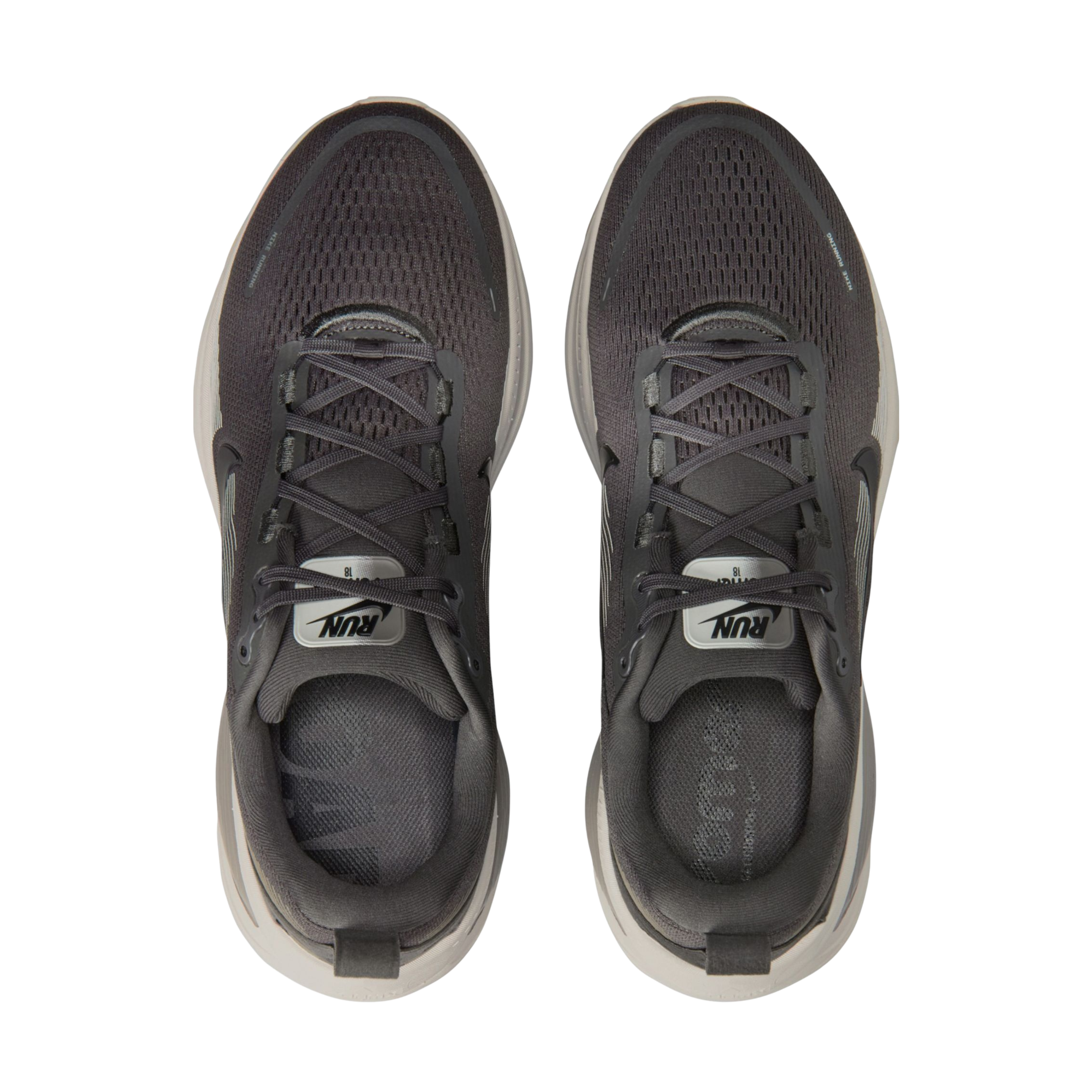 Nike Men's Vomero 18 - Med Ash Black Grey