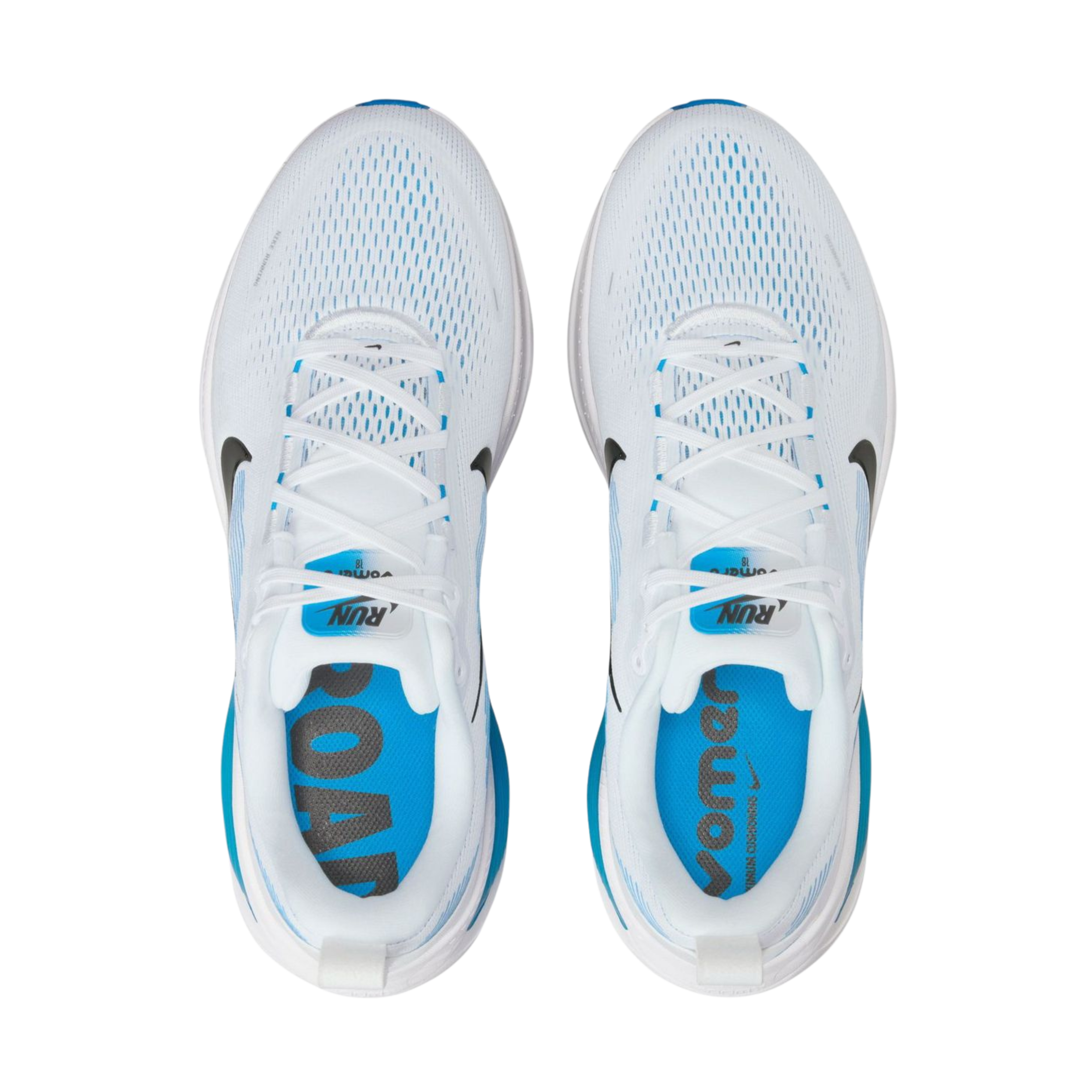 Nike Men's Vomero 18 - White Blue