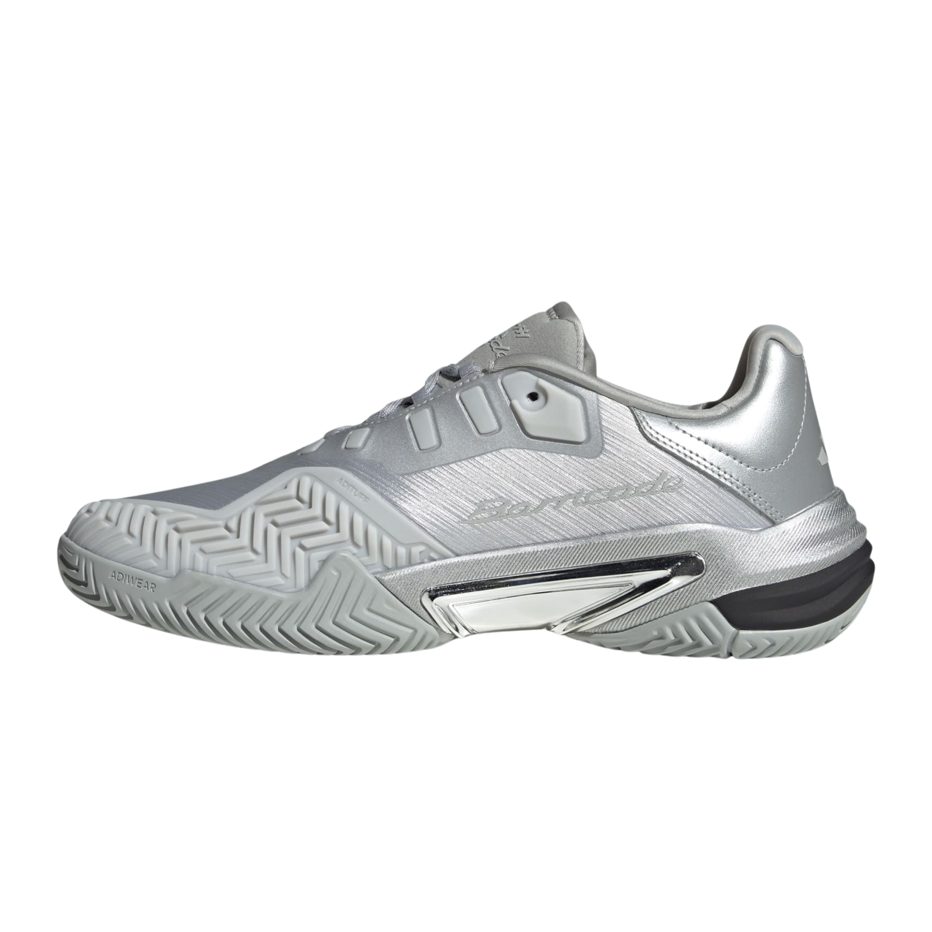 Adidas Men Barricade 13 Court - Silver Metallic Dash Grey