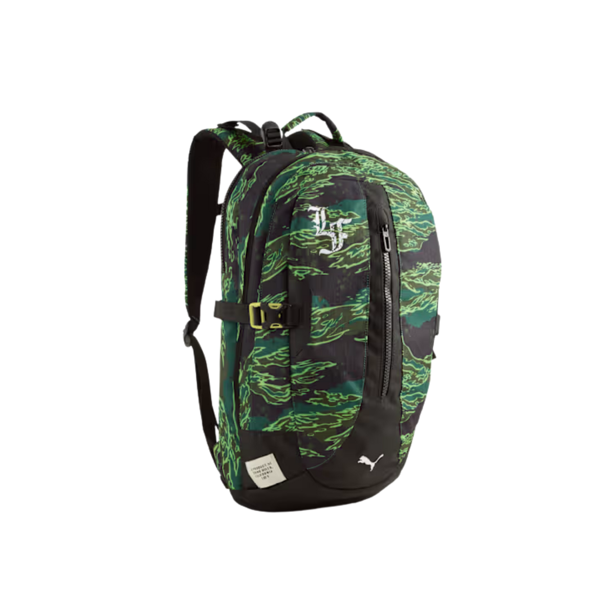 Puma Men LaFrancé Supply Backpack - Green Terrain AOP