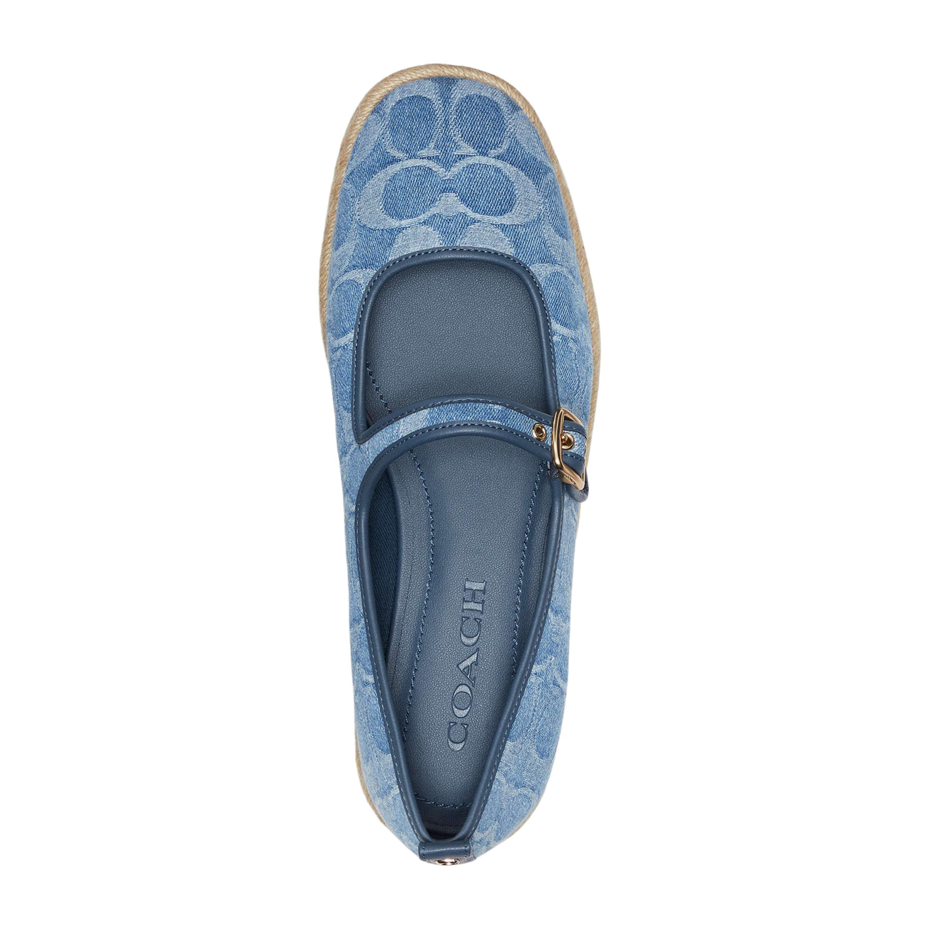 Coach Women's Mary Jane Espadrille - Indigo
