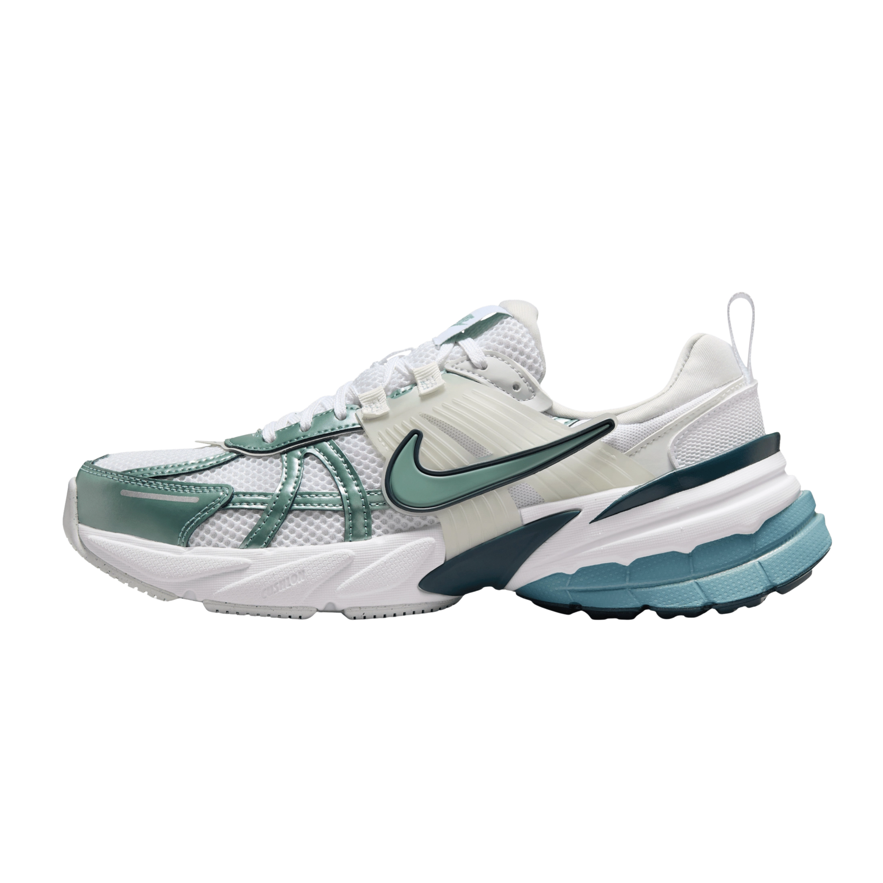 Nike Women's V2K Run - White Cannon Smokey Blue