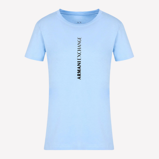 Armani Exchange Women Pima T-Shirts - Azure