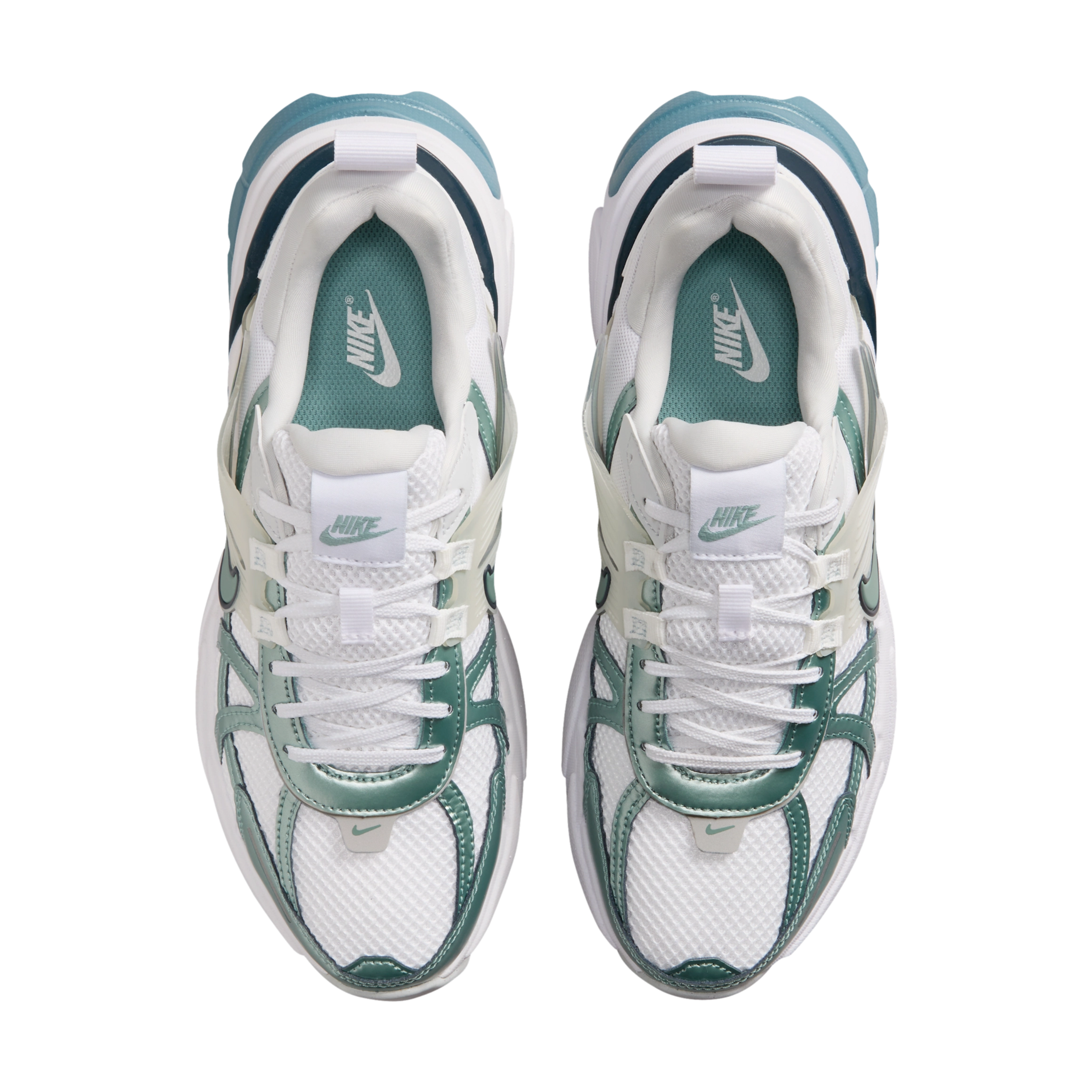 Nike Women's V2K Run - White Cannon Smokey Blue