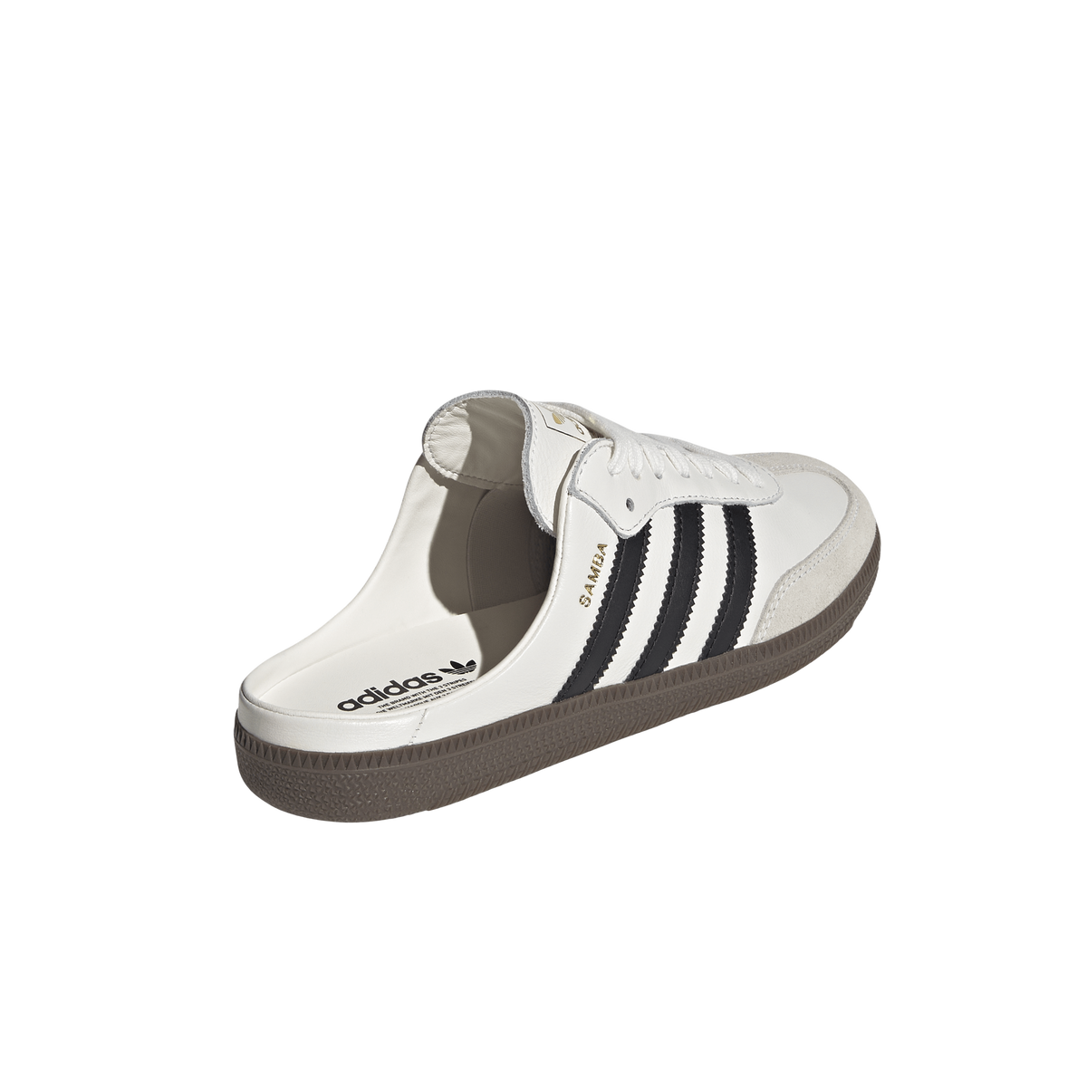 Adidas Women Samba OG Mule - Cloud White Core Black Gum5