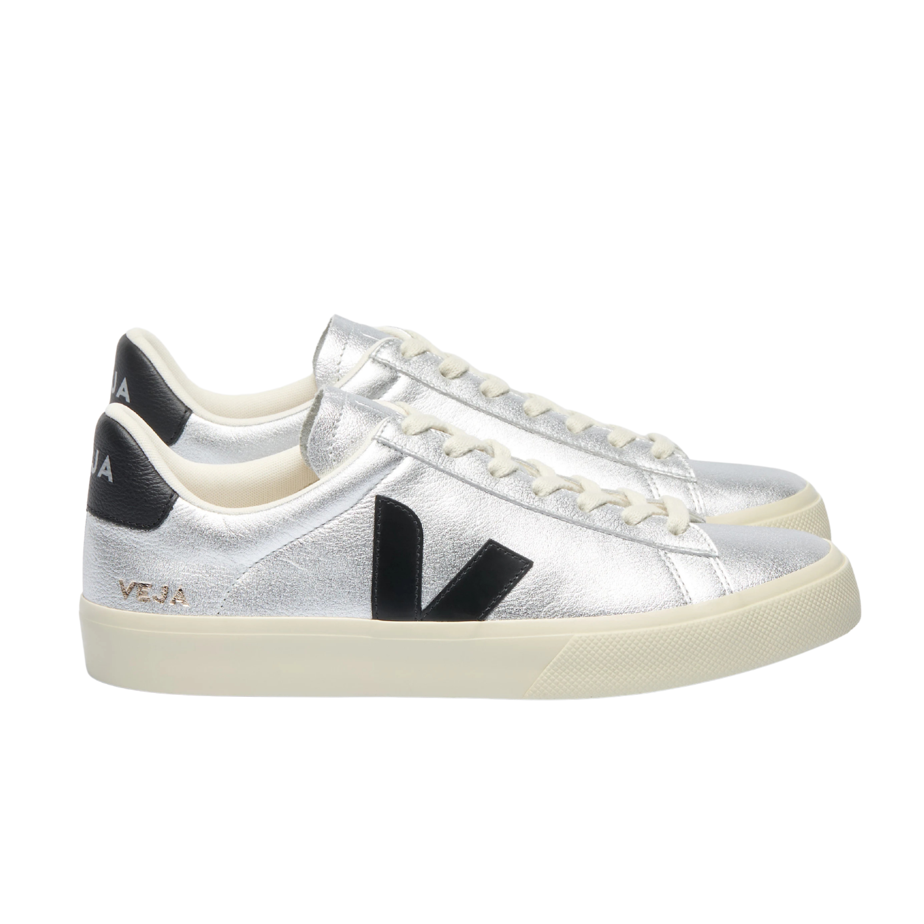Veja Women Campo - Silver Black