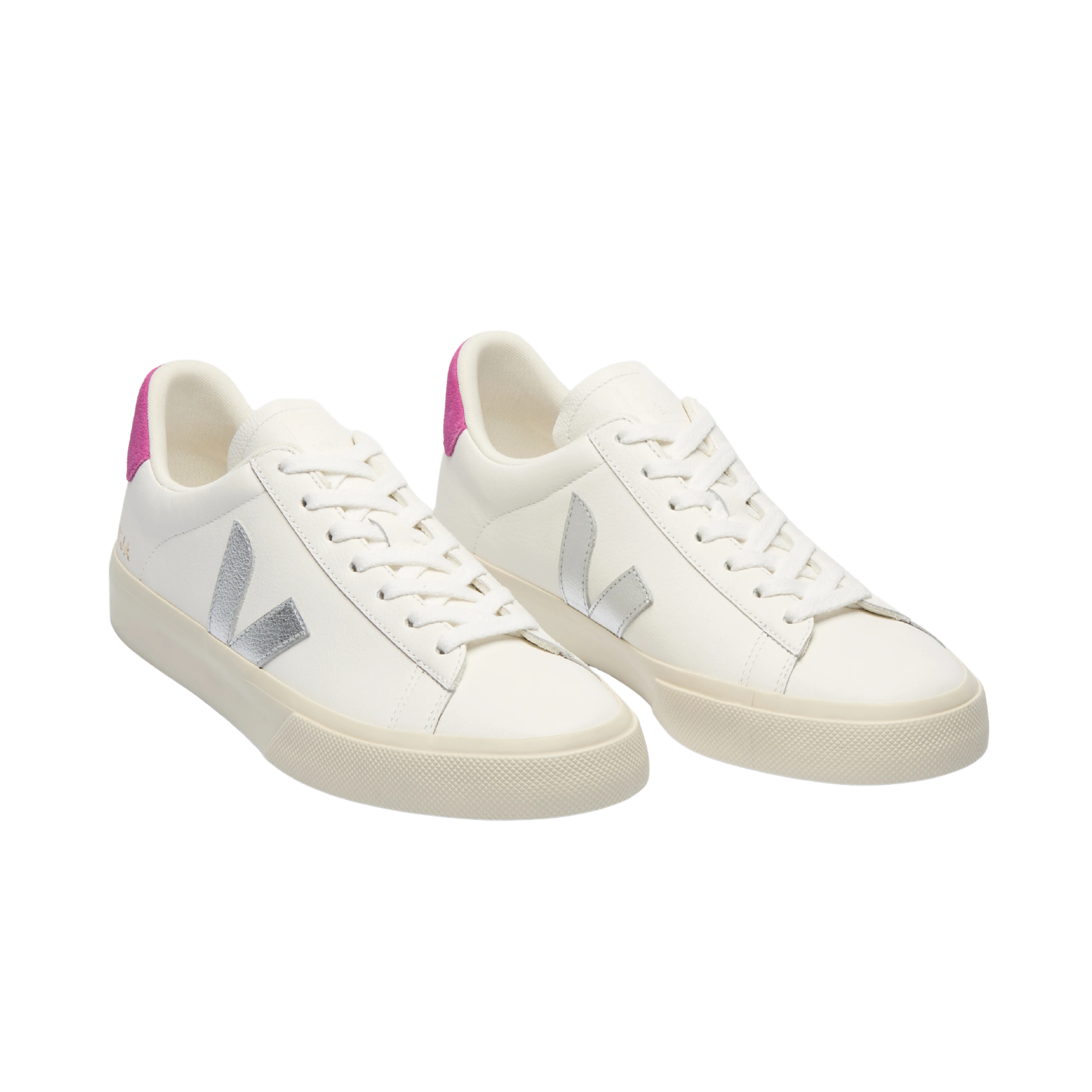 Veja Women Campo - White Silver Ultraviolet