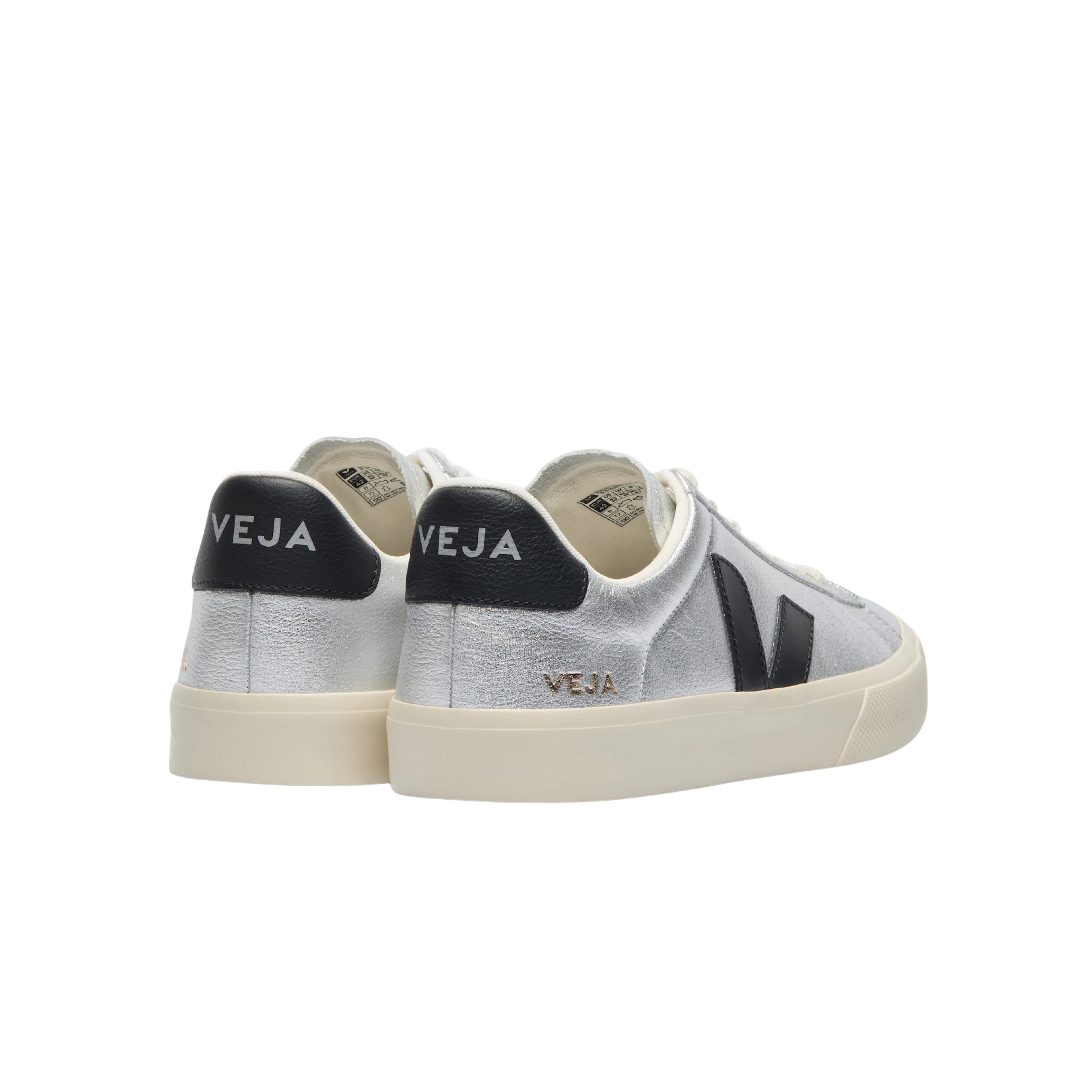 Veja Women Campo - Silver Black