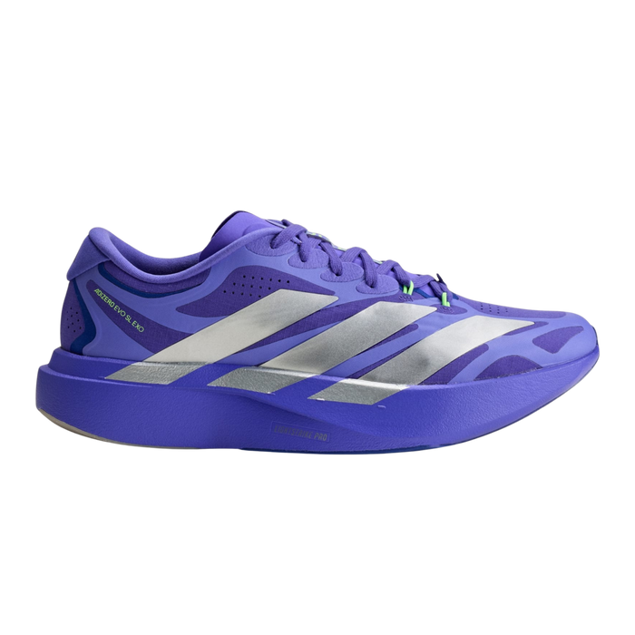 Adidas Men Adizero Evo SL Exo - Solar Purple Silver Metallic