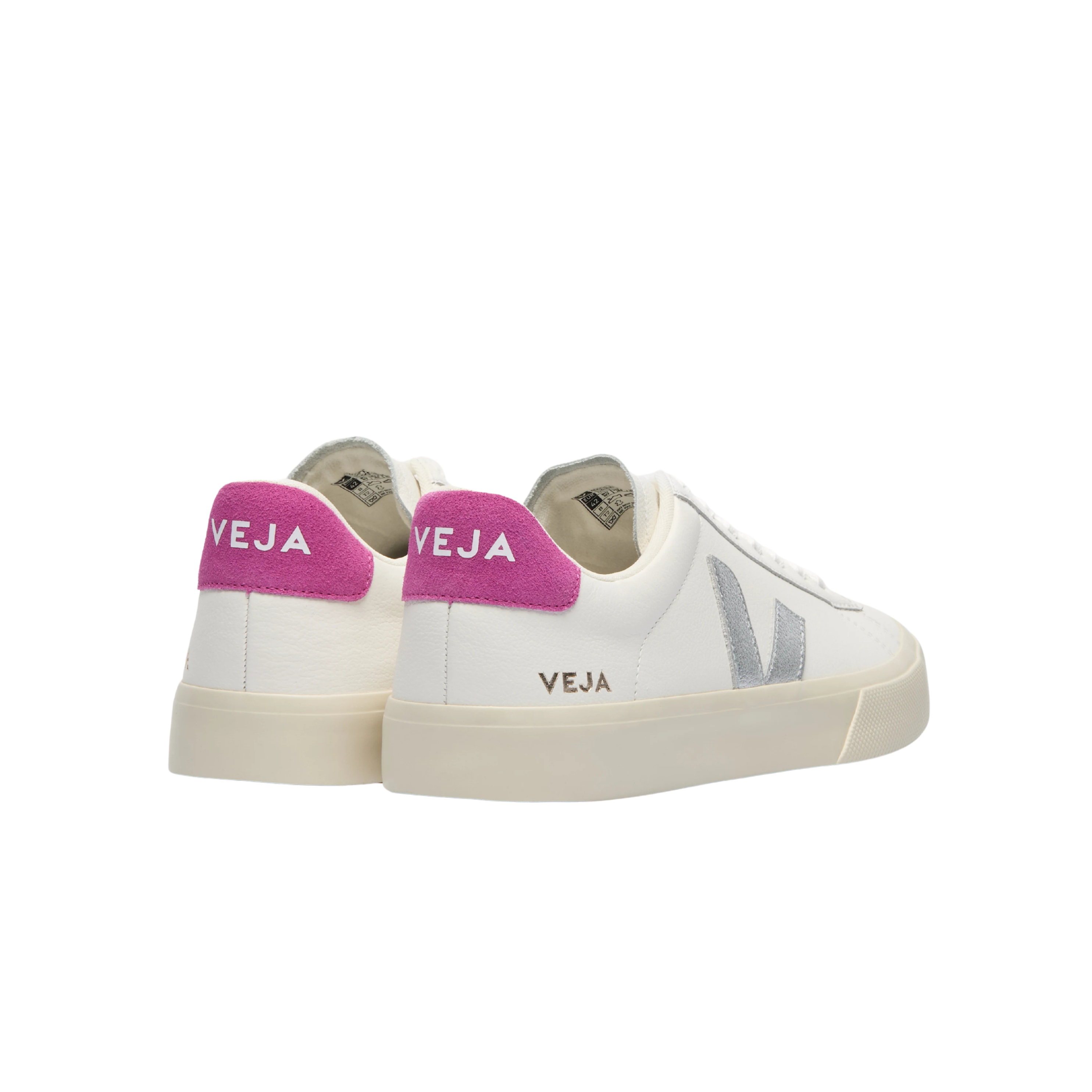 Veja Women Campo - White Silver Ultraviolet