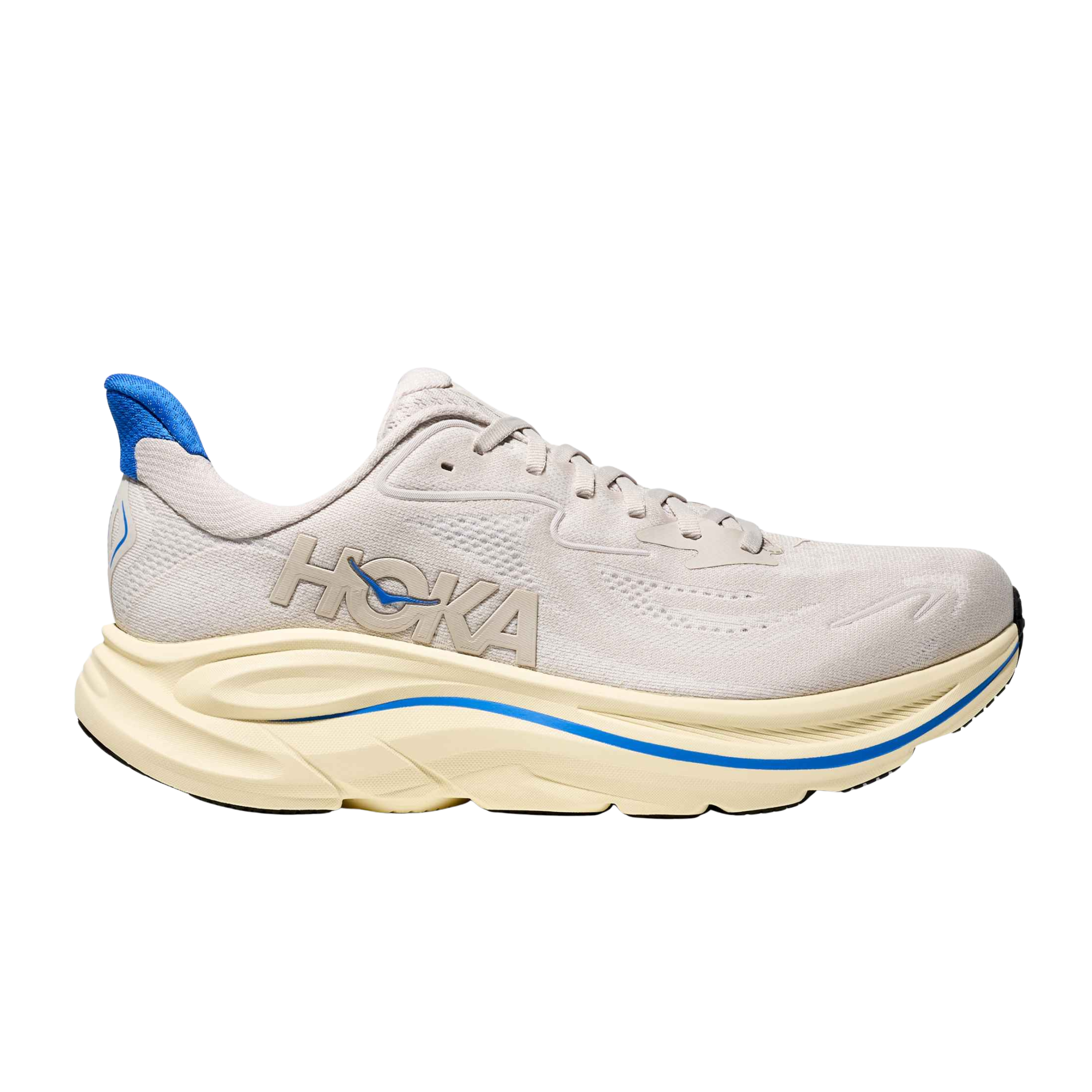 Hoka Men Clifton 10 - Stucco Virtual Blue