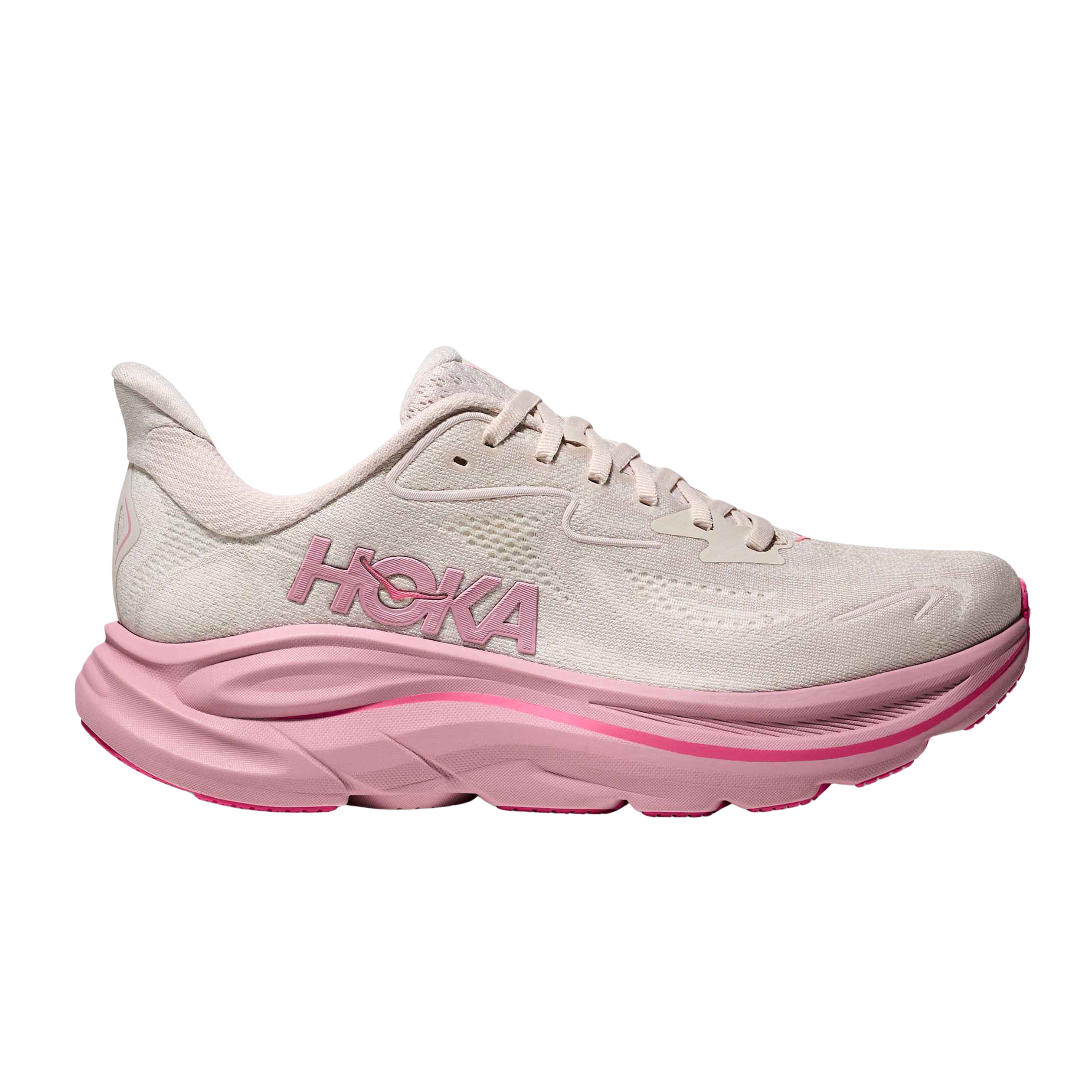Hoka Women Clifton 10 - Cream Dried Rose