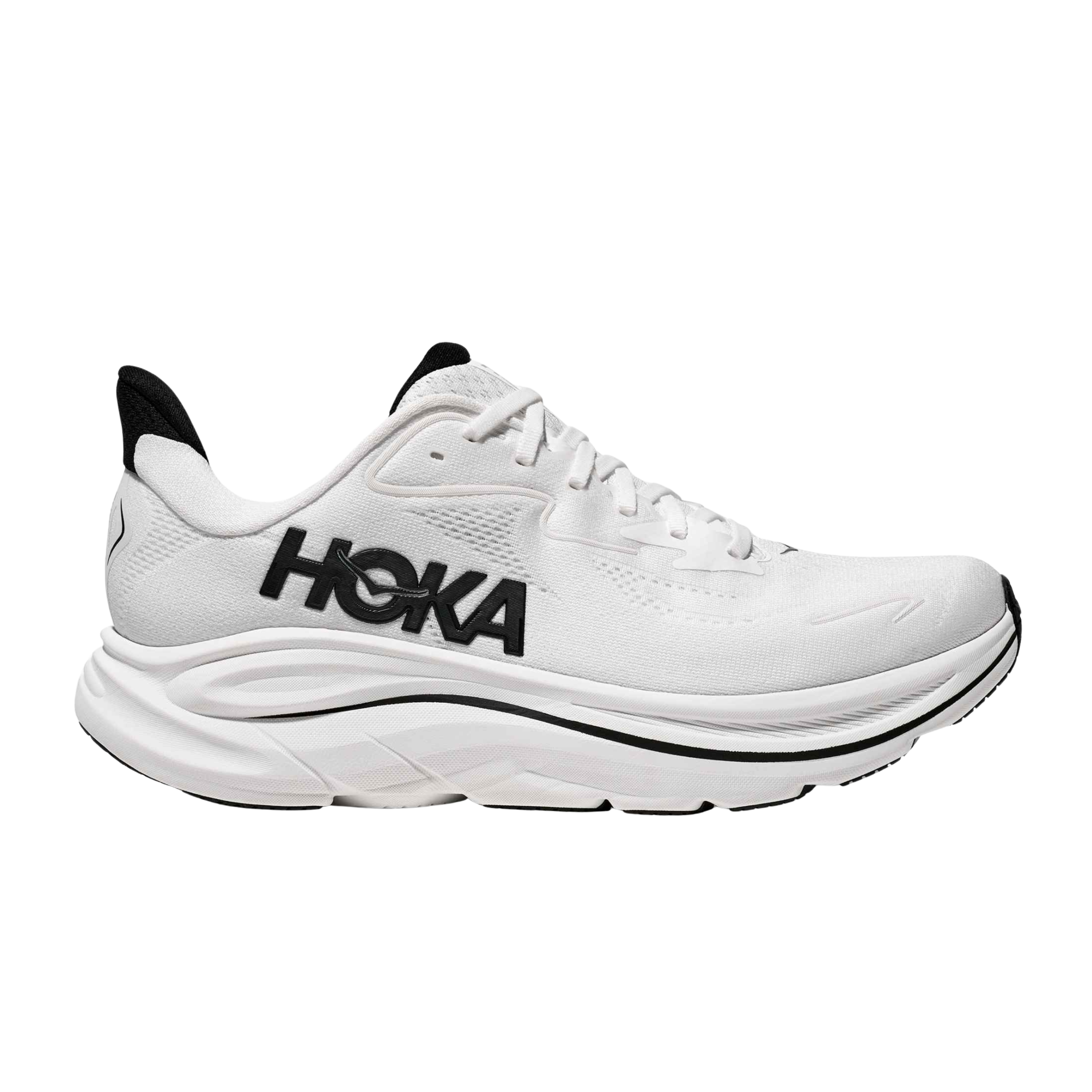 Hoka Men Clifton 10 - White Black