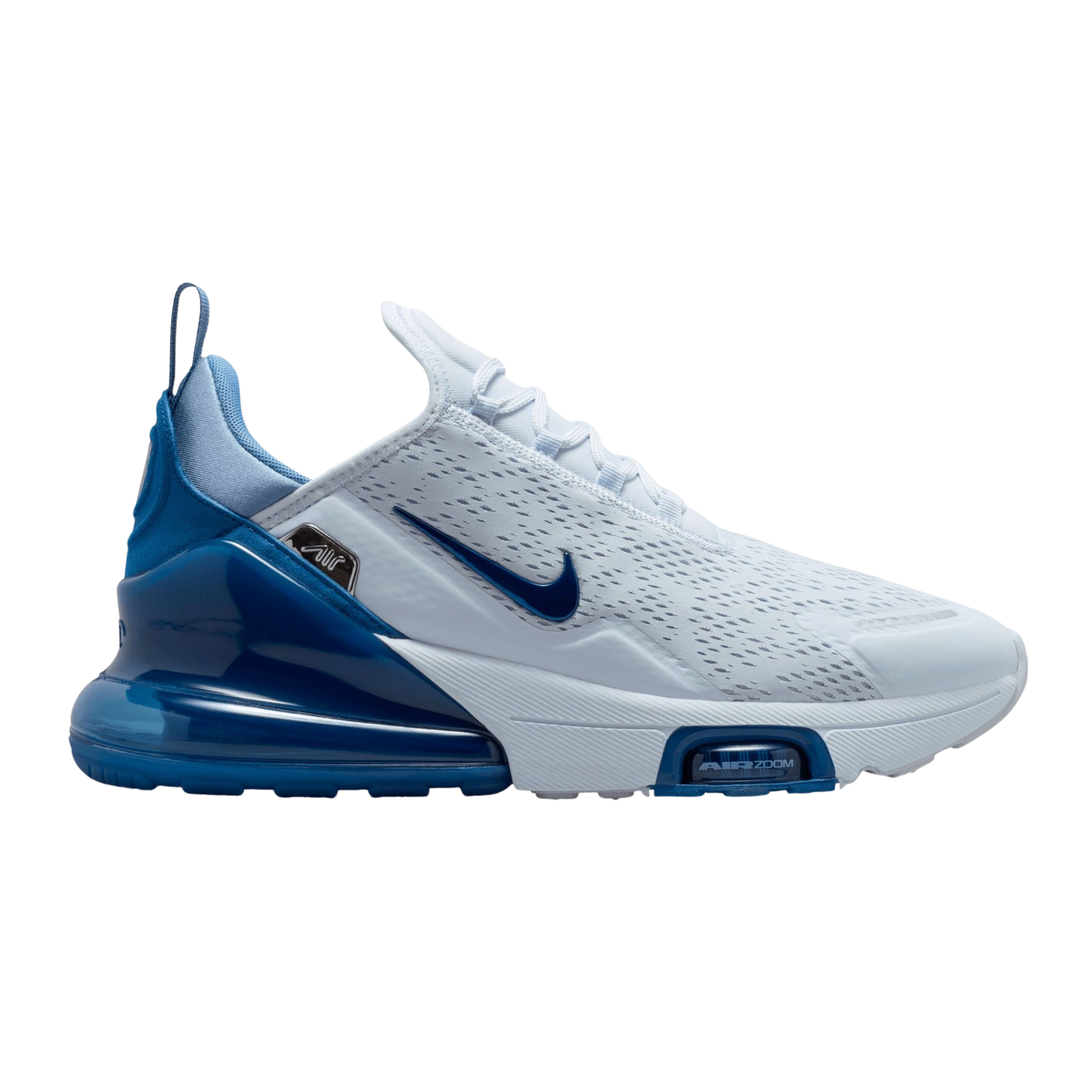 Nike Men's Air Max 270 Premium - Football Grey Court Blue Navy