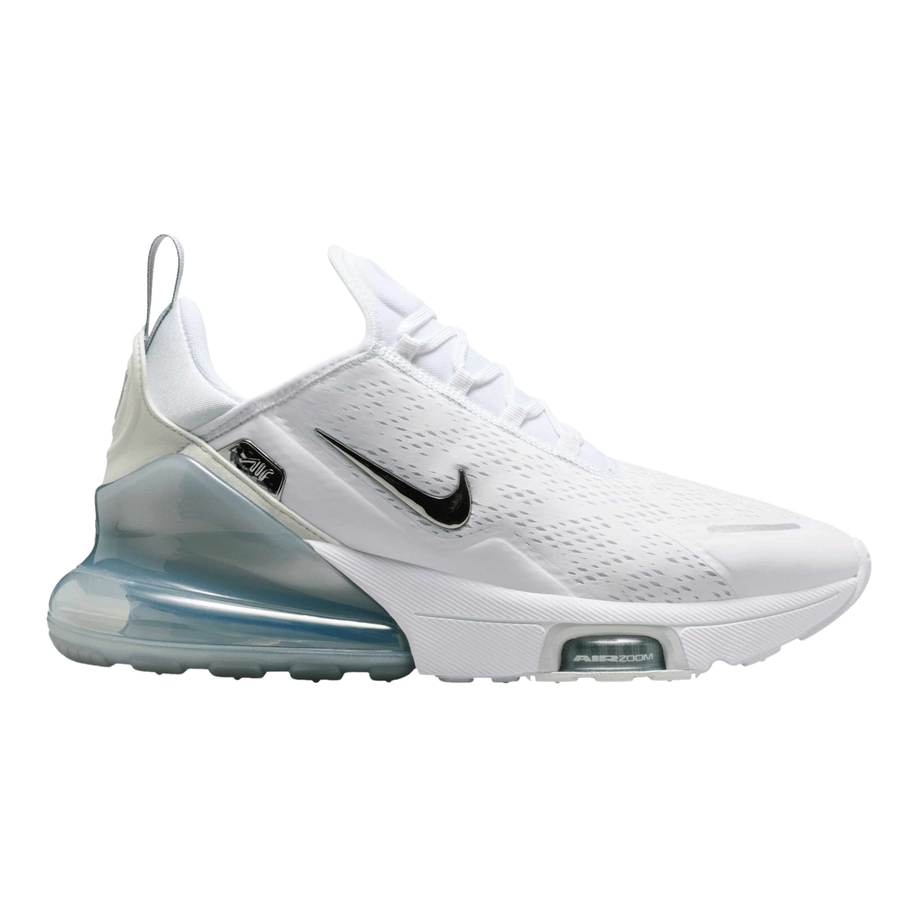 Nike Men's Air Max 270 Premium - White Metallic Silver Off White