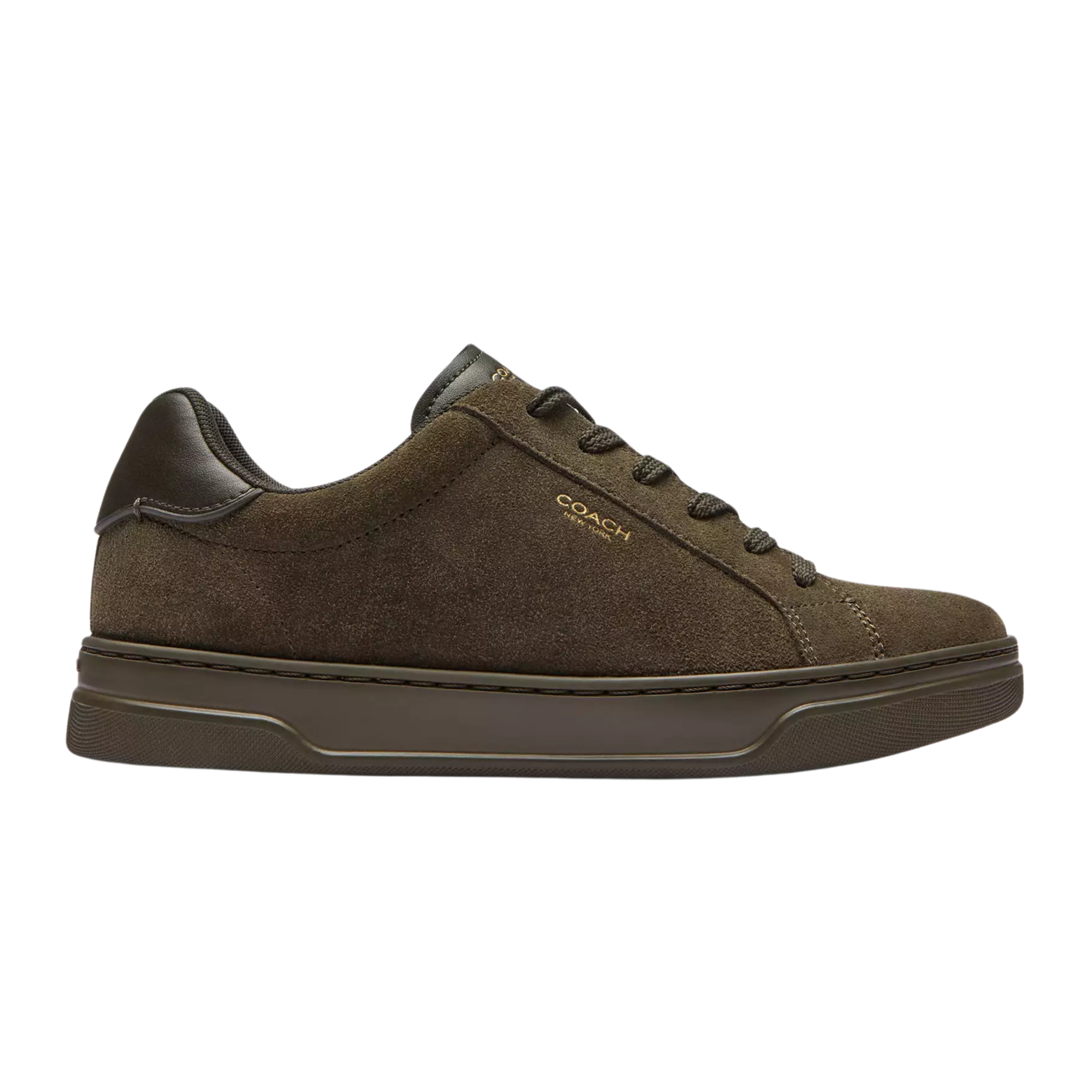 COACH Women's High Line Sneaker - Olive