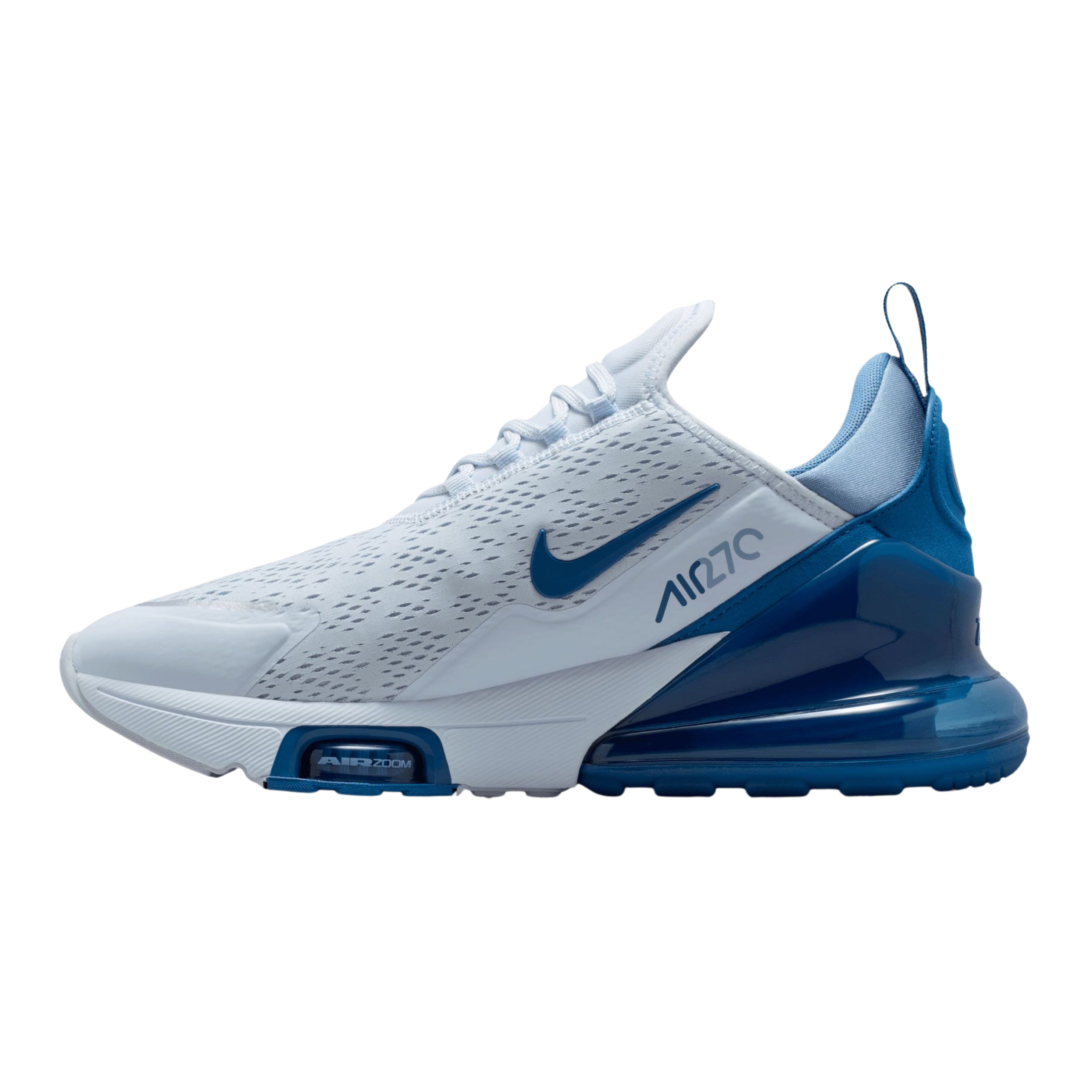 Nike Men's Air Max 270 Premium - Football Grey Court Blue Navy