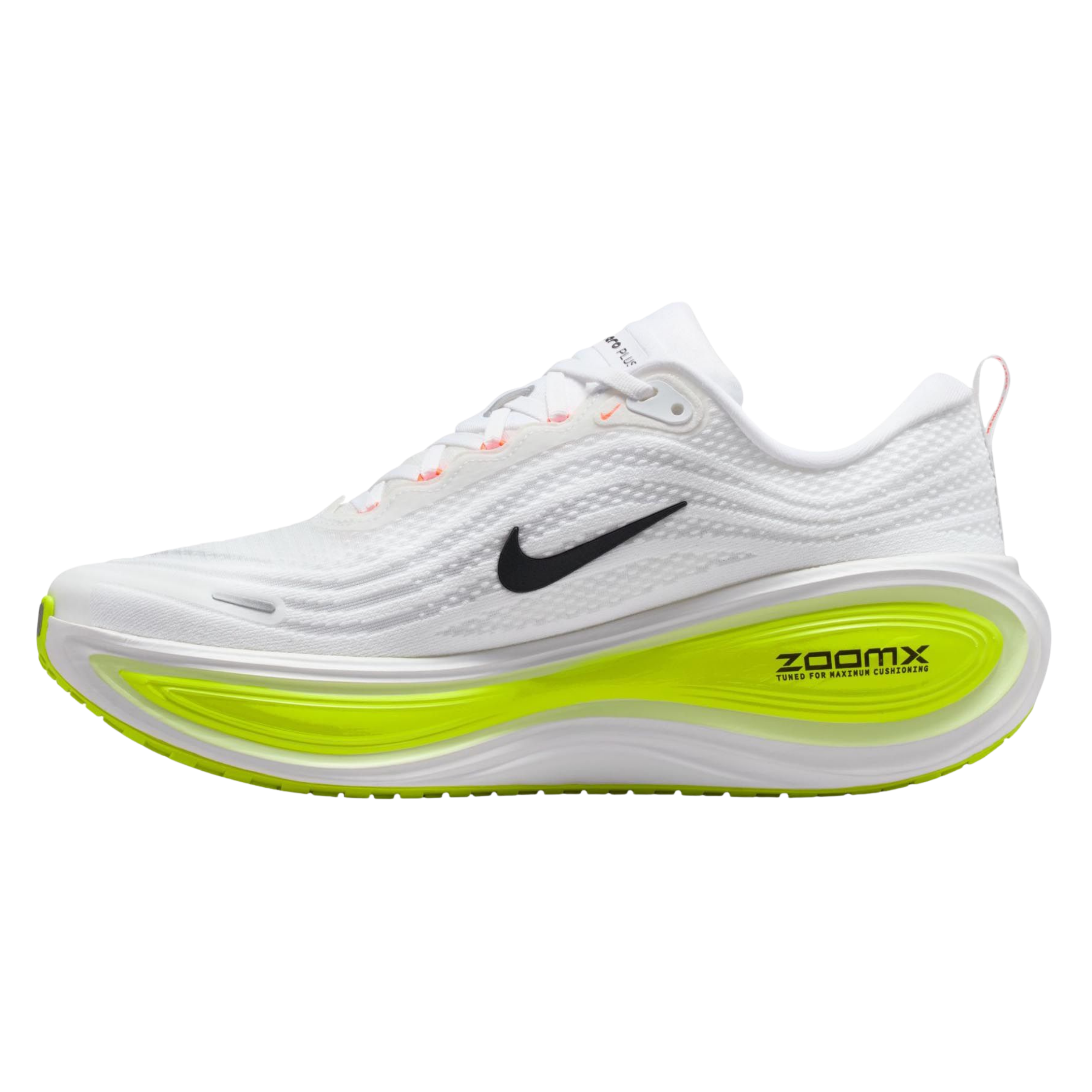Nike Men's Vomero Plus - White Black Barely Volt
