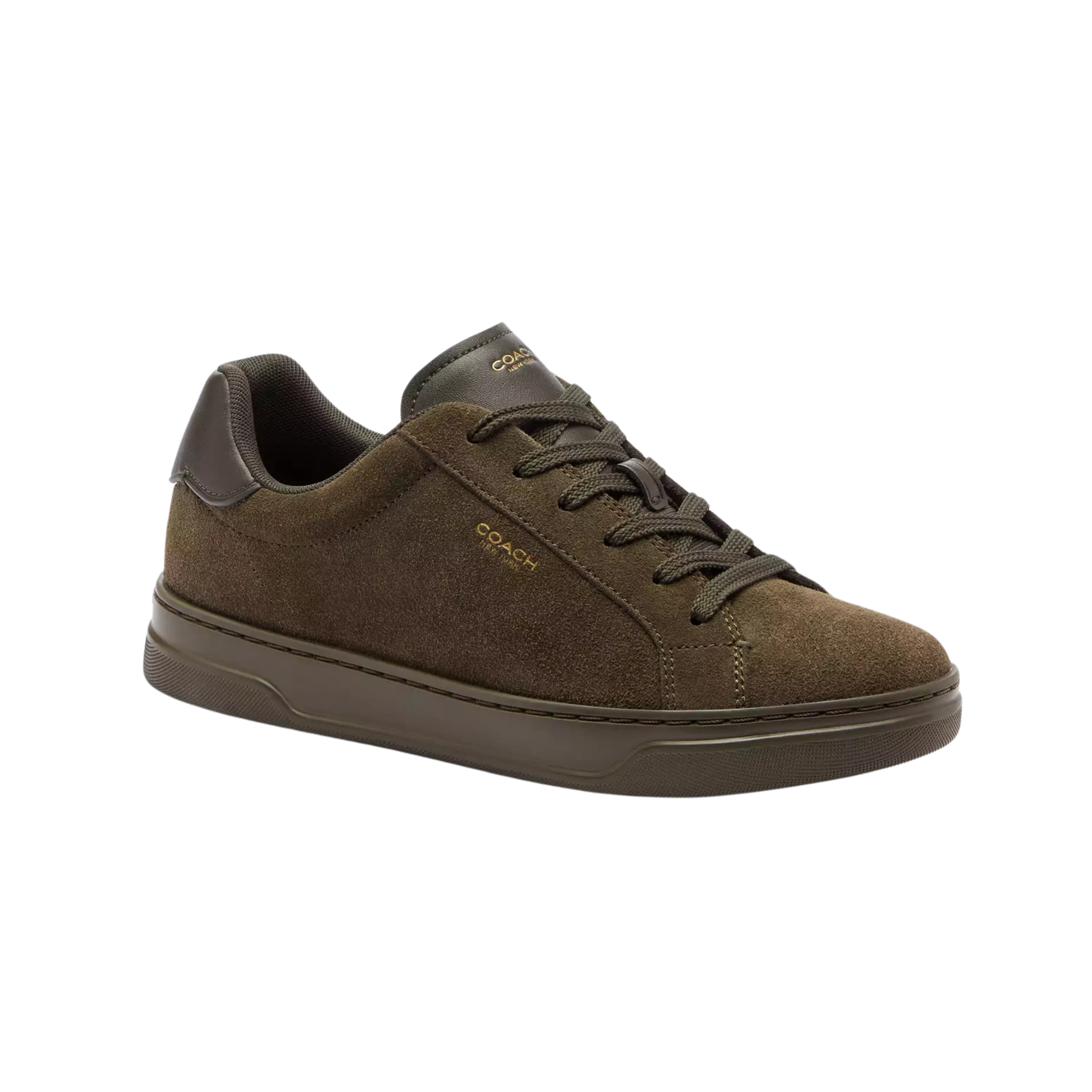 COACH Women's High Line Sneaker - Olive