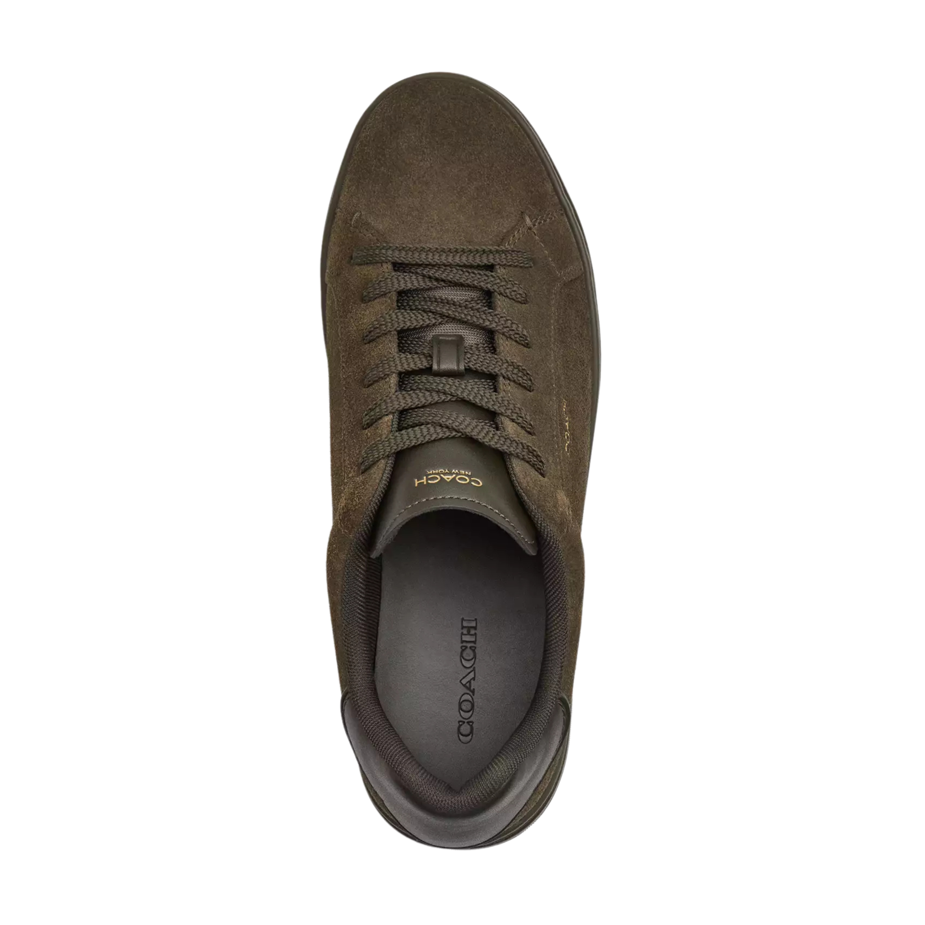 COACH Women's High Line Sneaker - Olive
