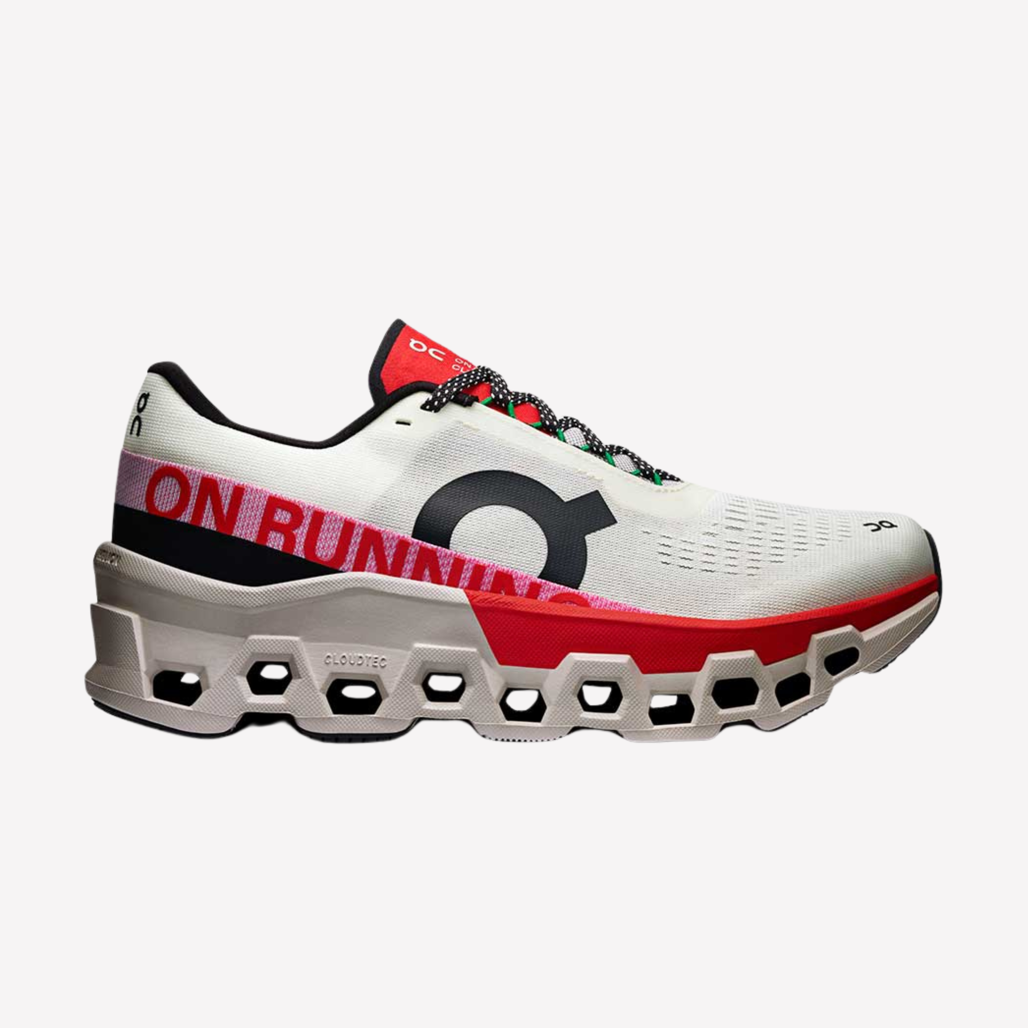 ON Men Cloudmonster 2 - Ivory Red