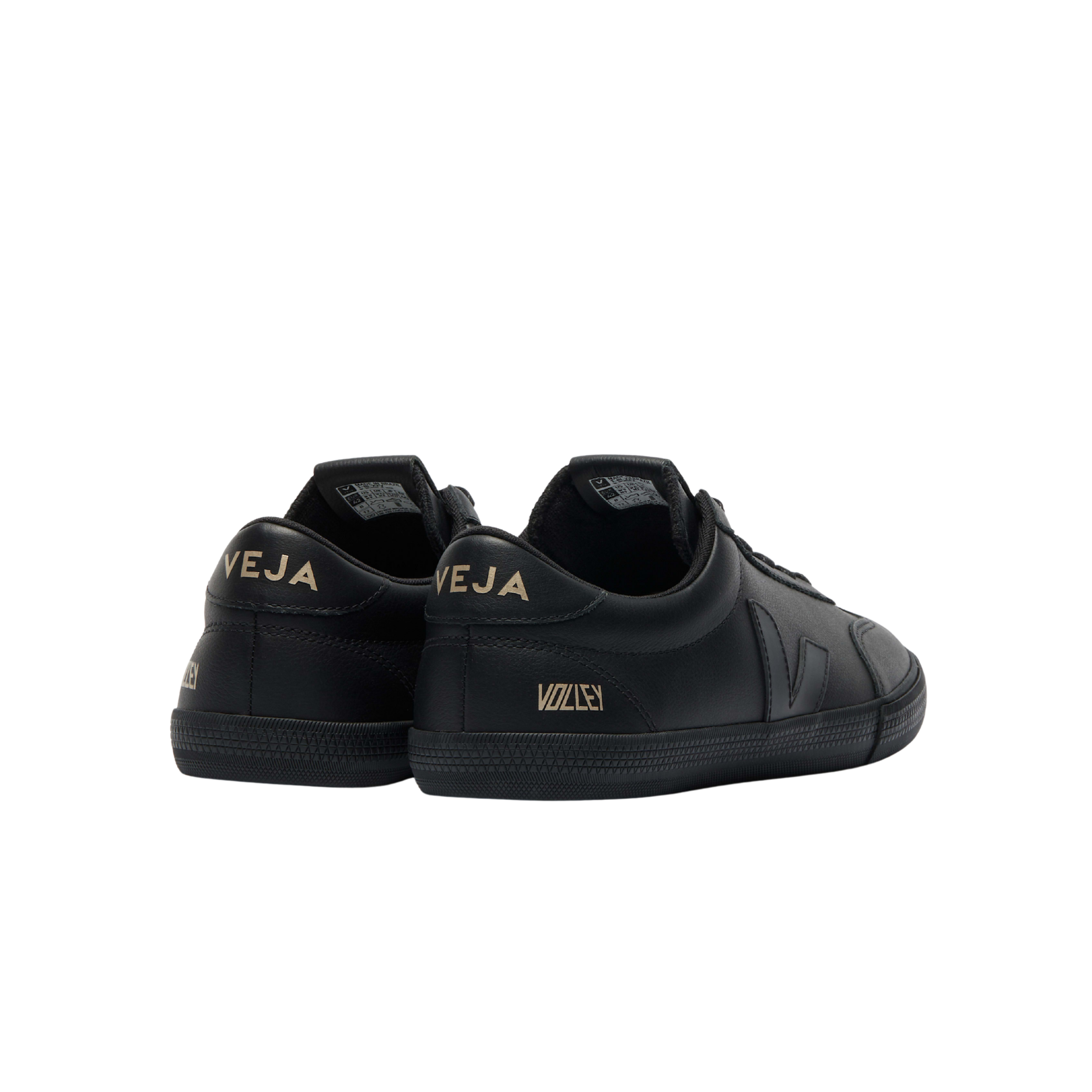 Veja Men Volley - Leather Full Black