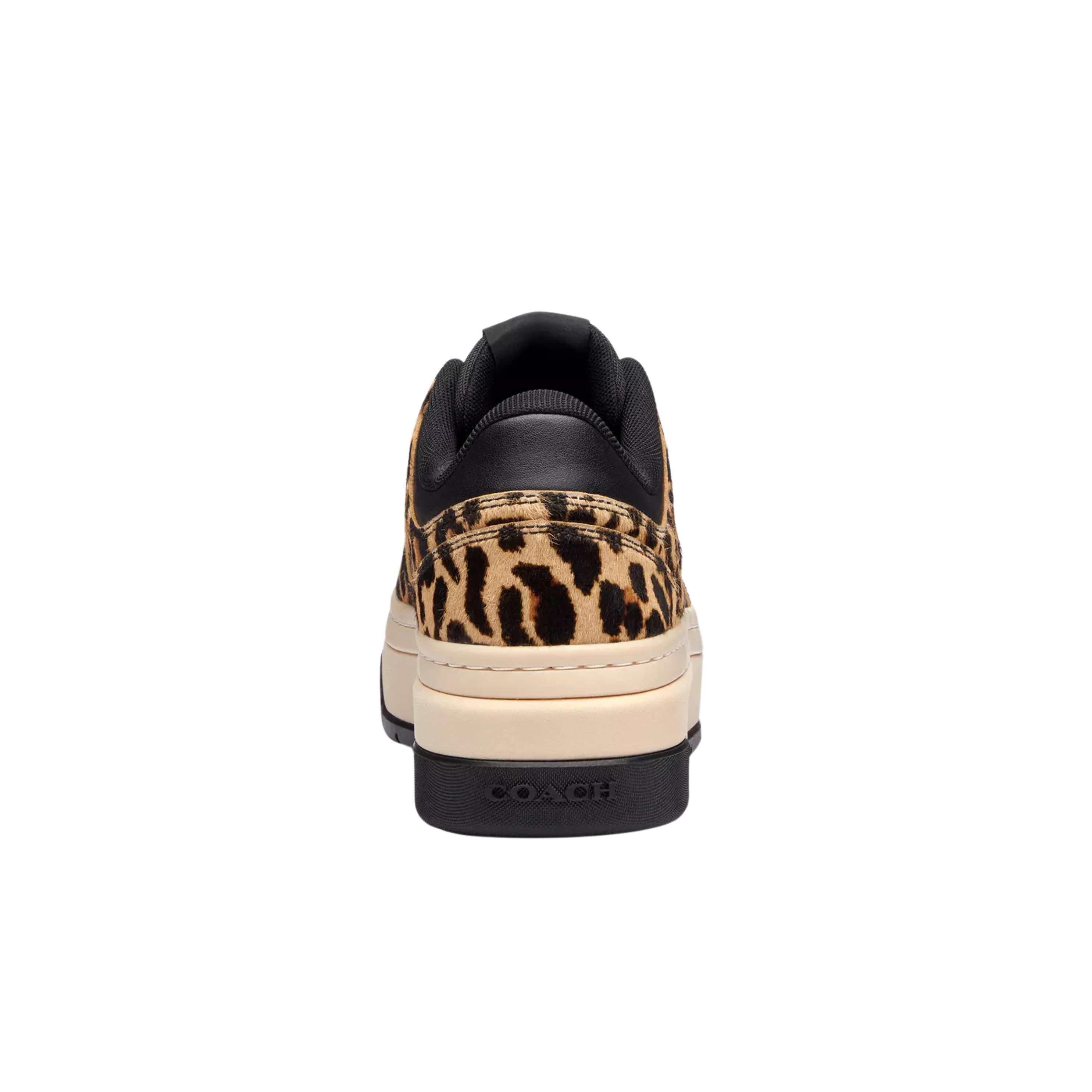 COACH Women's Platform Sneaker - Black Leopard