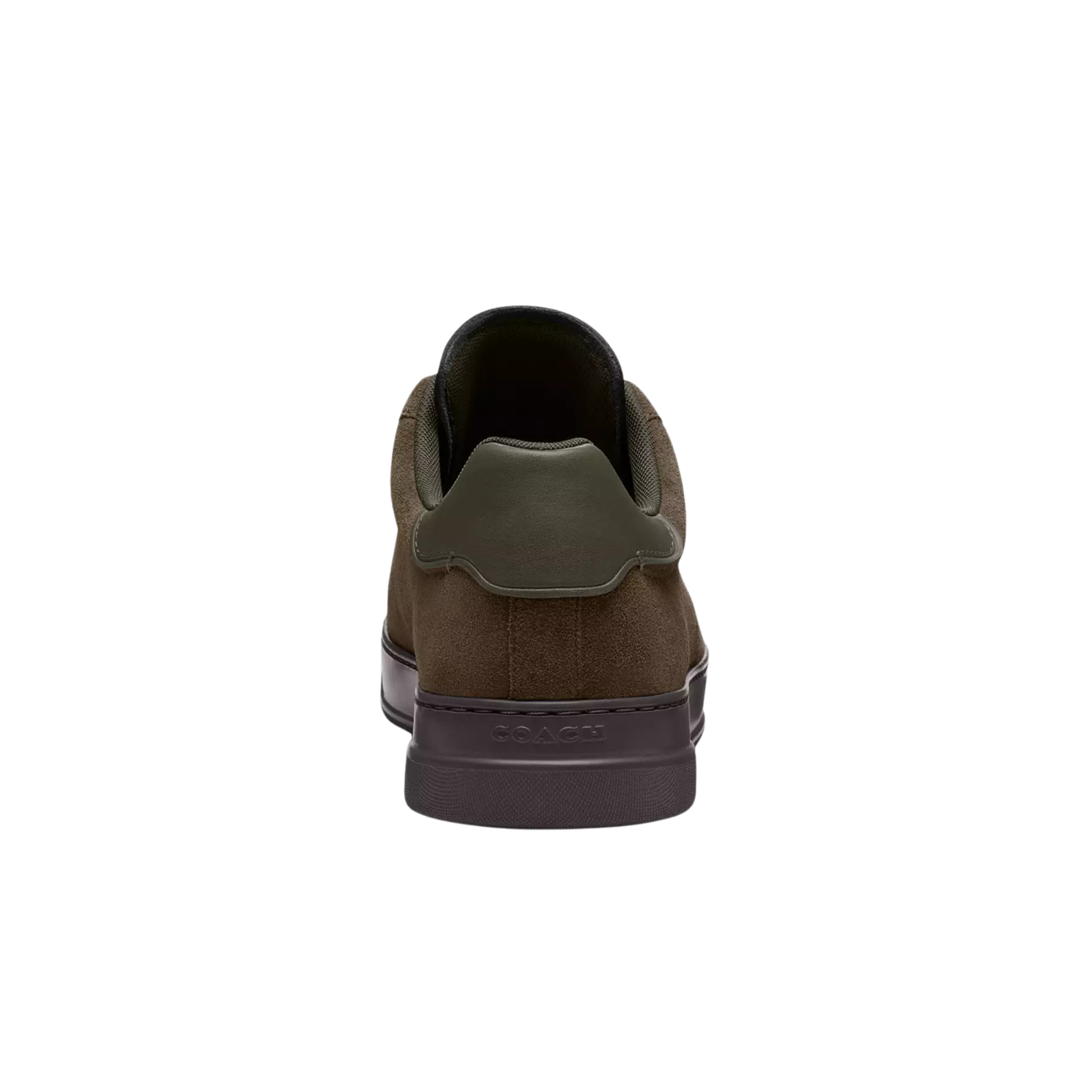 COACH Men's High Line Sneaker - Suede Olive