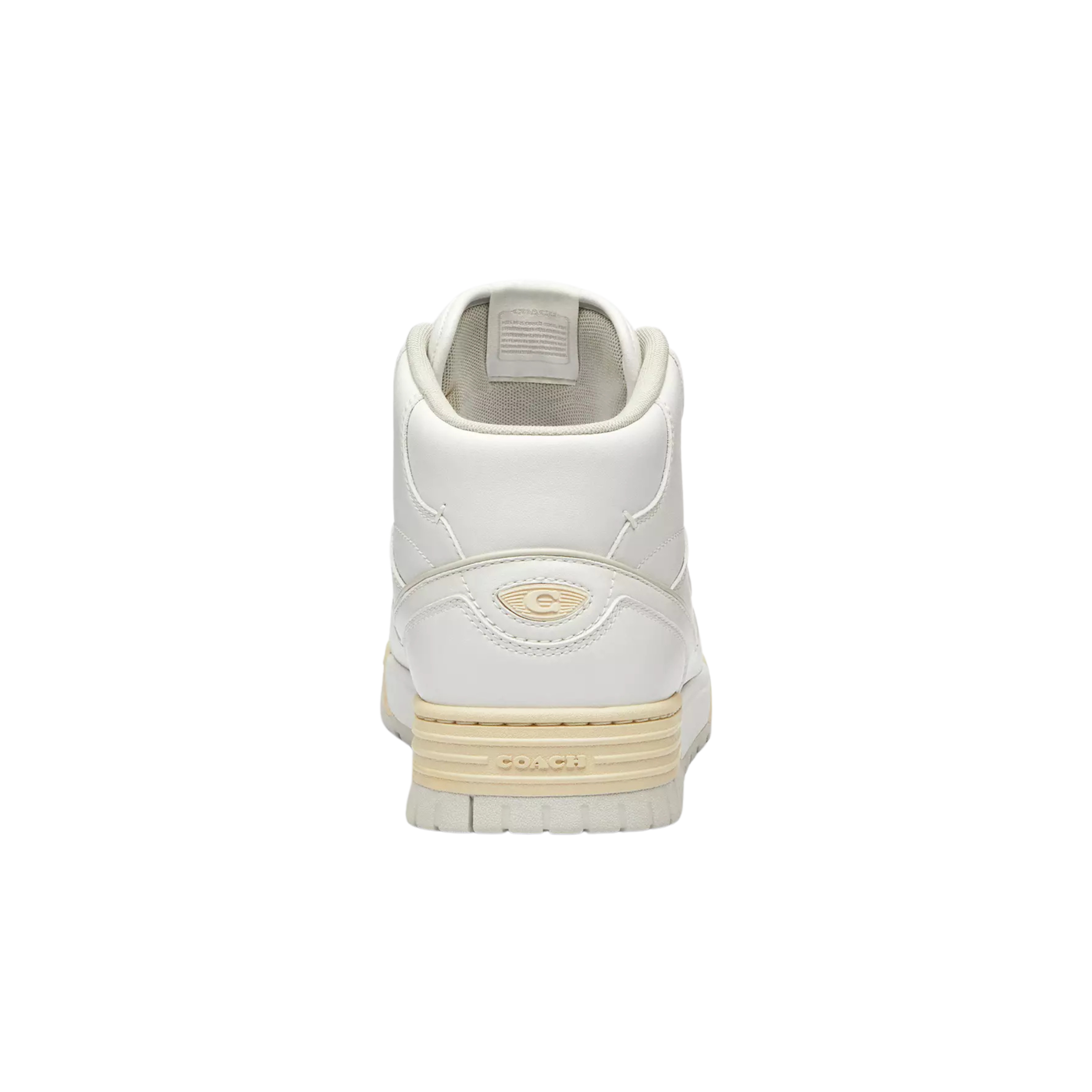 COACH Men's Soho Mid Top - Optic White
