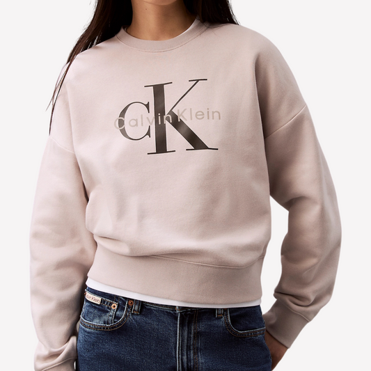 Calvin Klein Women Crewneck Sweatshirt - Ashes of Roses