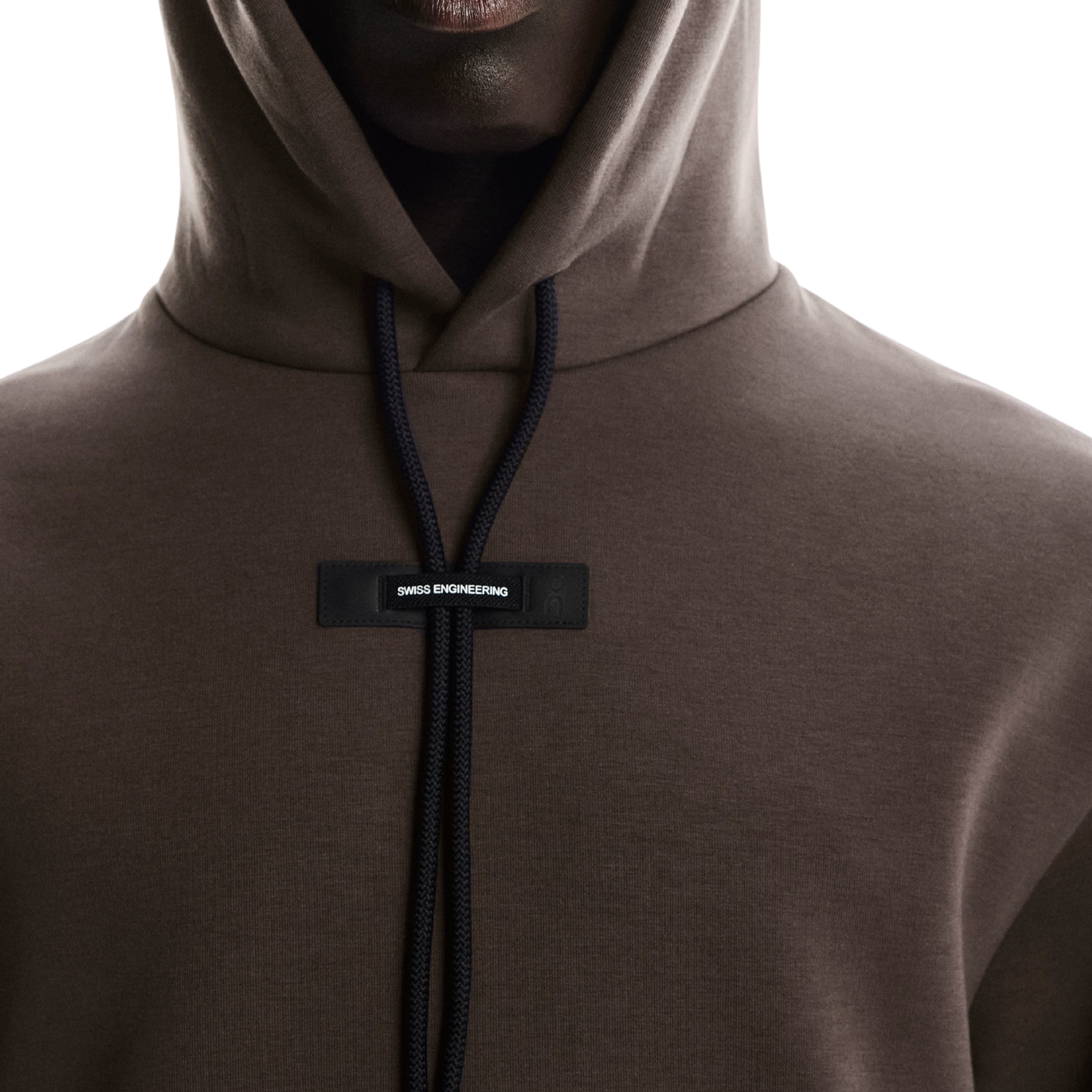 ON Men Focus Tech Hoodie - Pebble