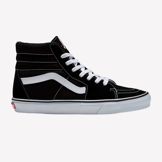 Vans Women Sk8-Hi Shoe - Black White