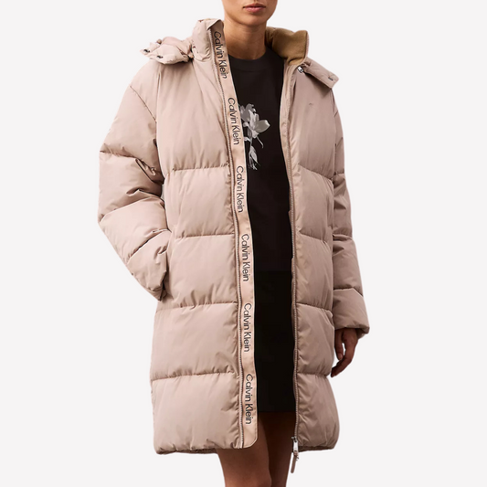 Calvin Klein Women Heavyweight Relaxed Puffer - Goat