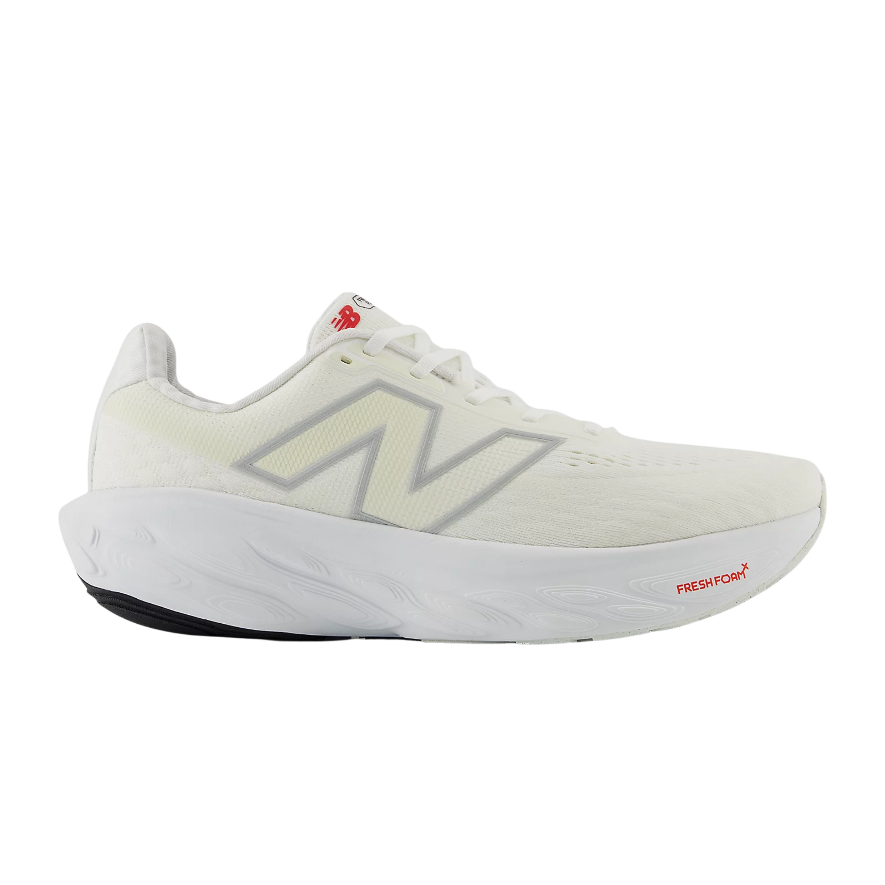 New Balance Men Fresh Foam X 1080 - White Silver Metallic