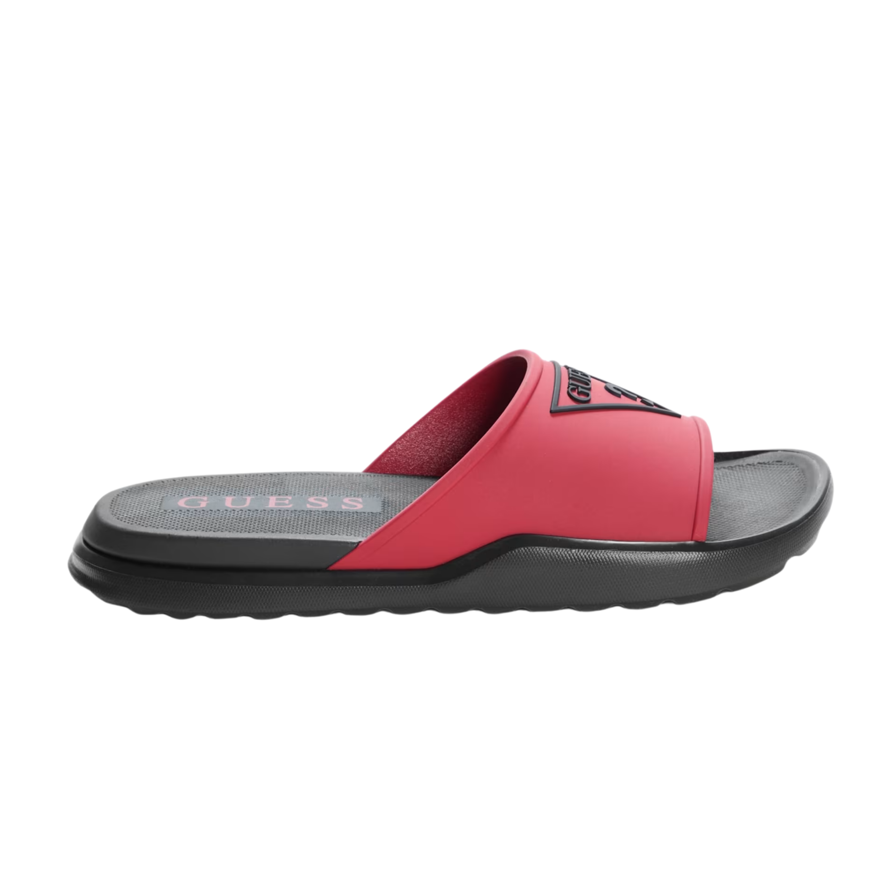 Guess Men Marith Pool Slides - Red