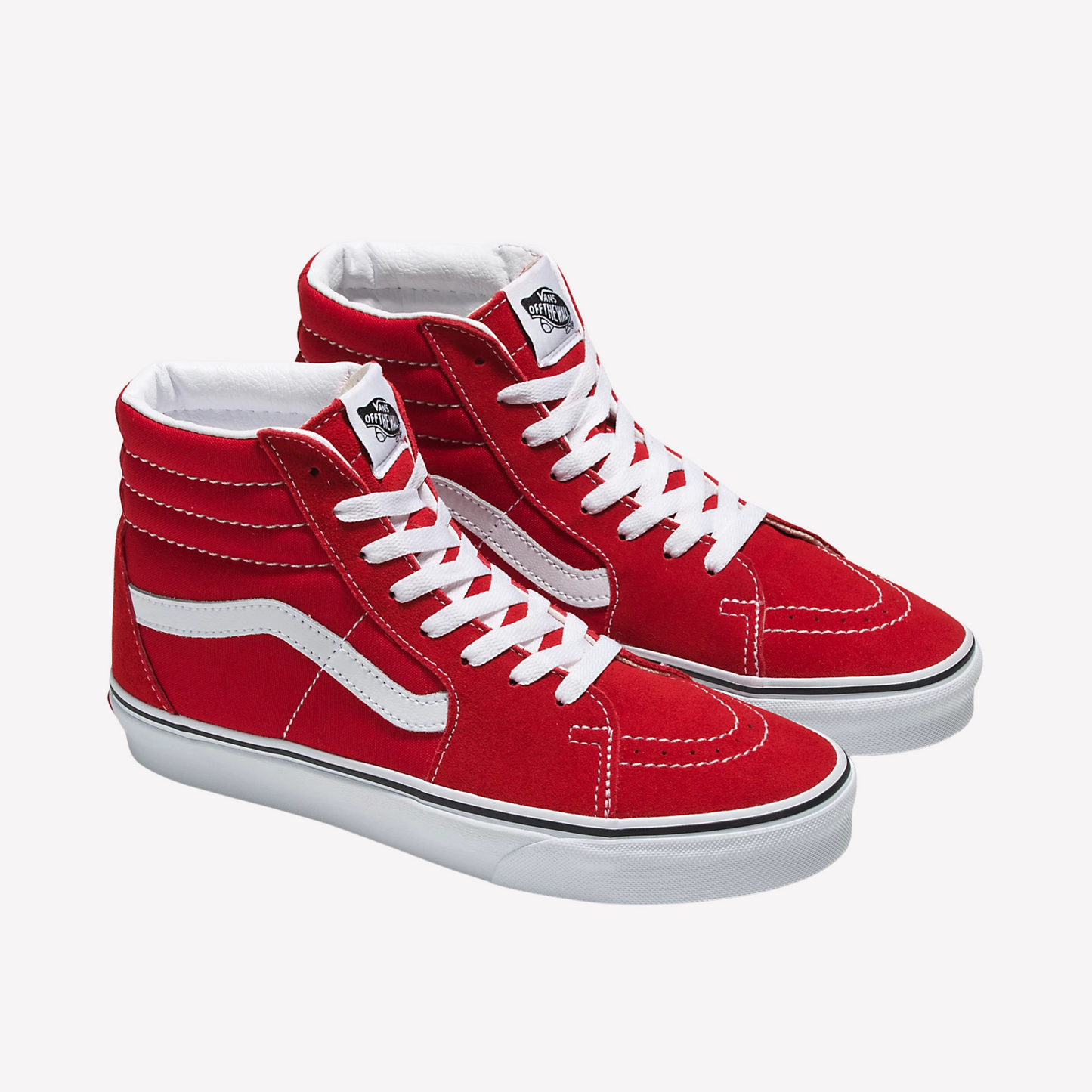 Vans Men's Sk8-Hi Shoe - Racing Red