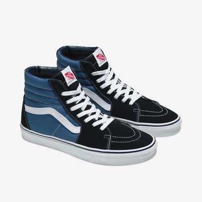 Vans Women Sk8-Hi Shoe - Navy Blue