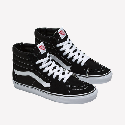 Vans Women Sk8-Hi Shoe - Black White