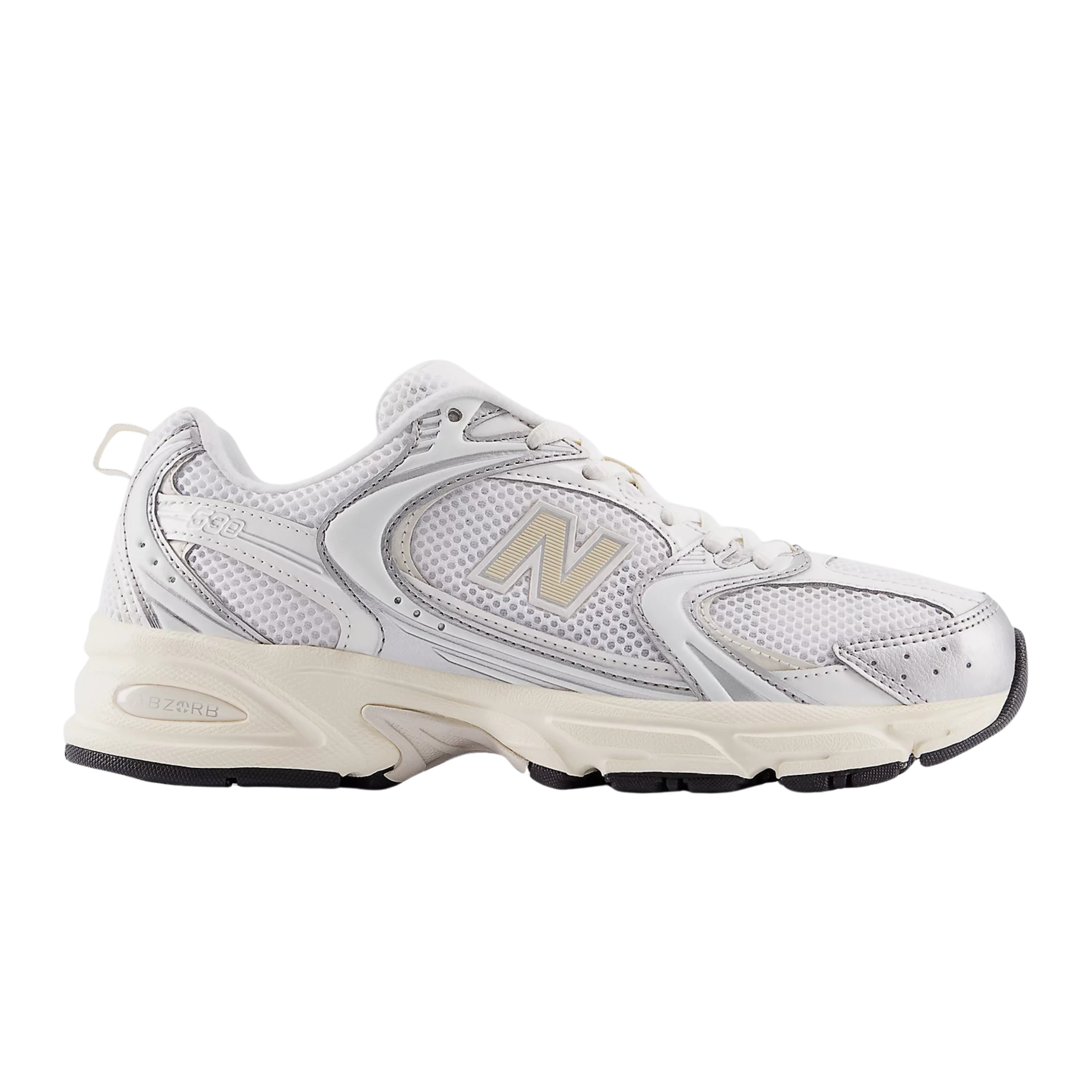 New Balance Women 530 Sneaker - Silver Metallic Linen