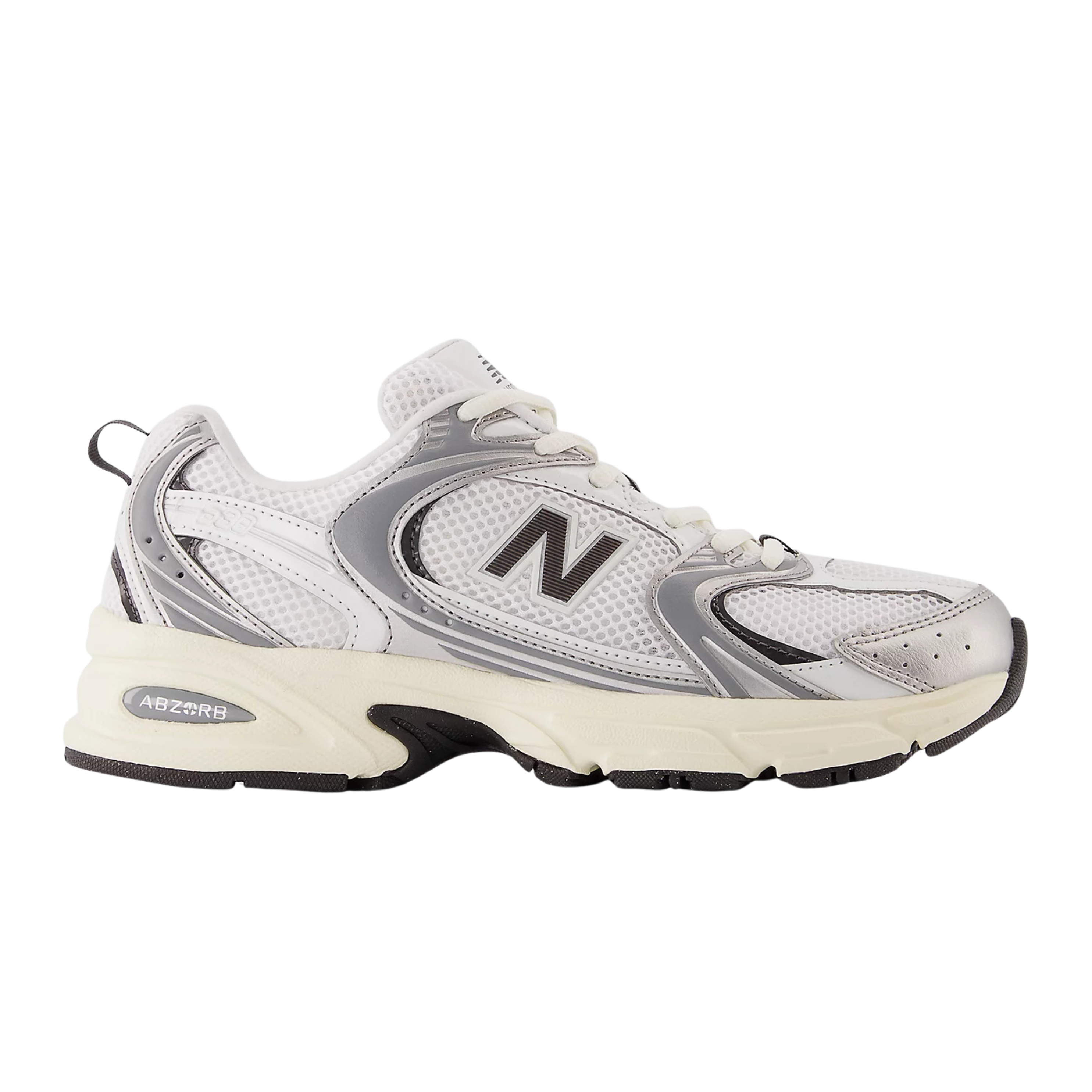 New Balance Women 530 Sneaker - Silver Metallic Black