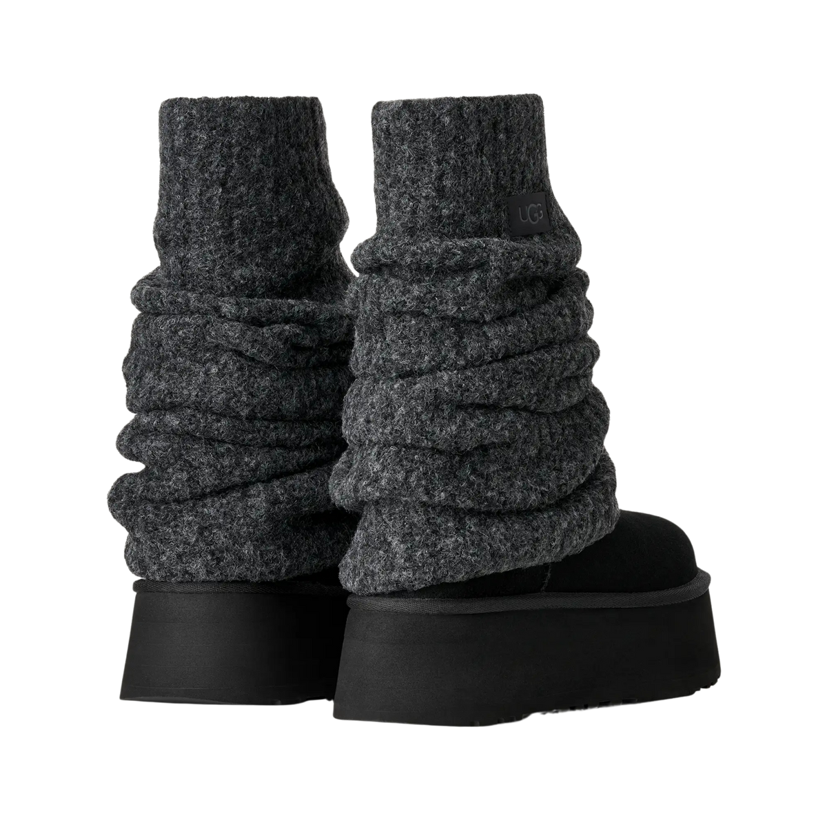 UGG Women Classic Mini Dipper Legwarmer - Black