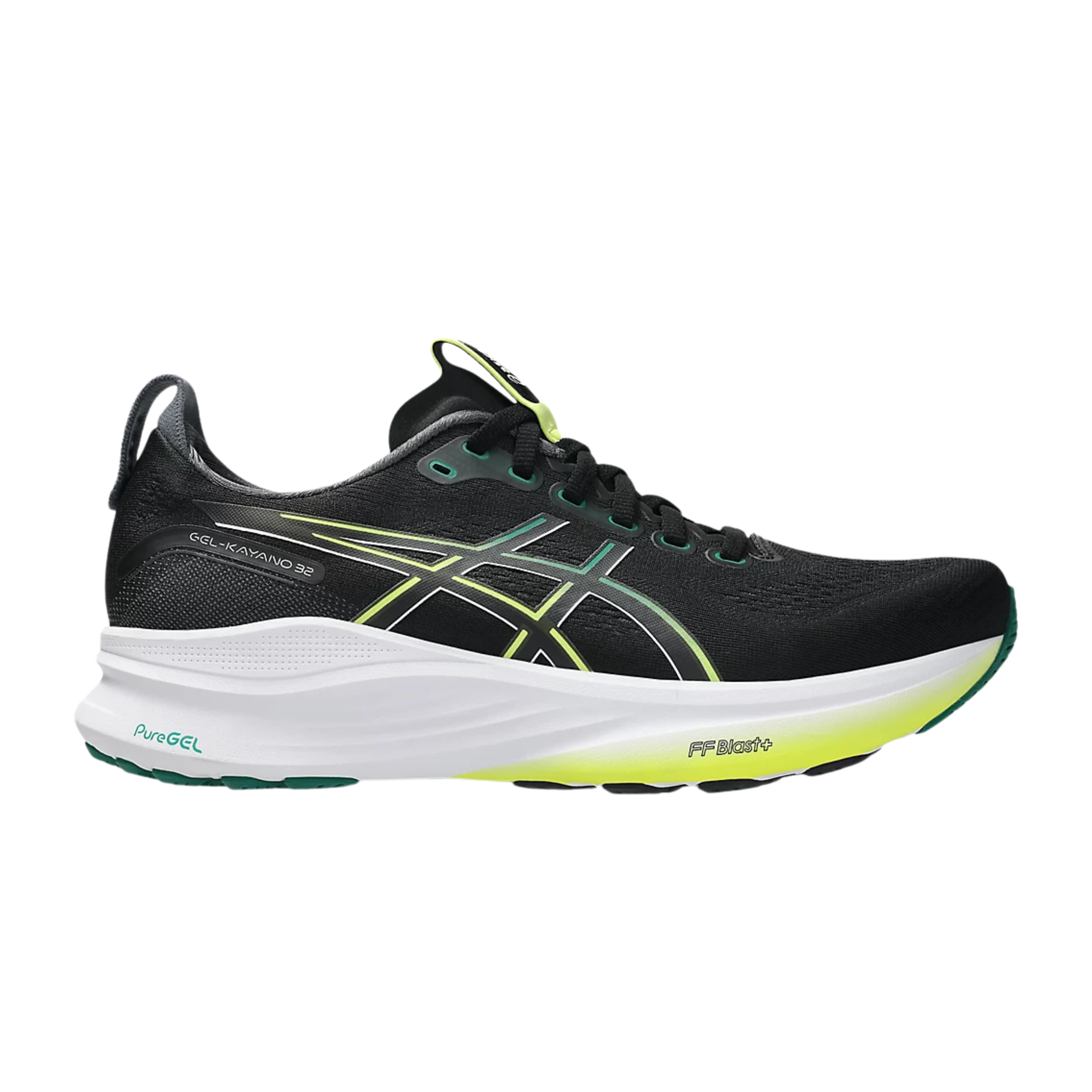 Asics Men Gel-Kayano 32 - Black Jasper Green