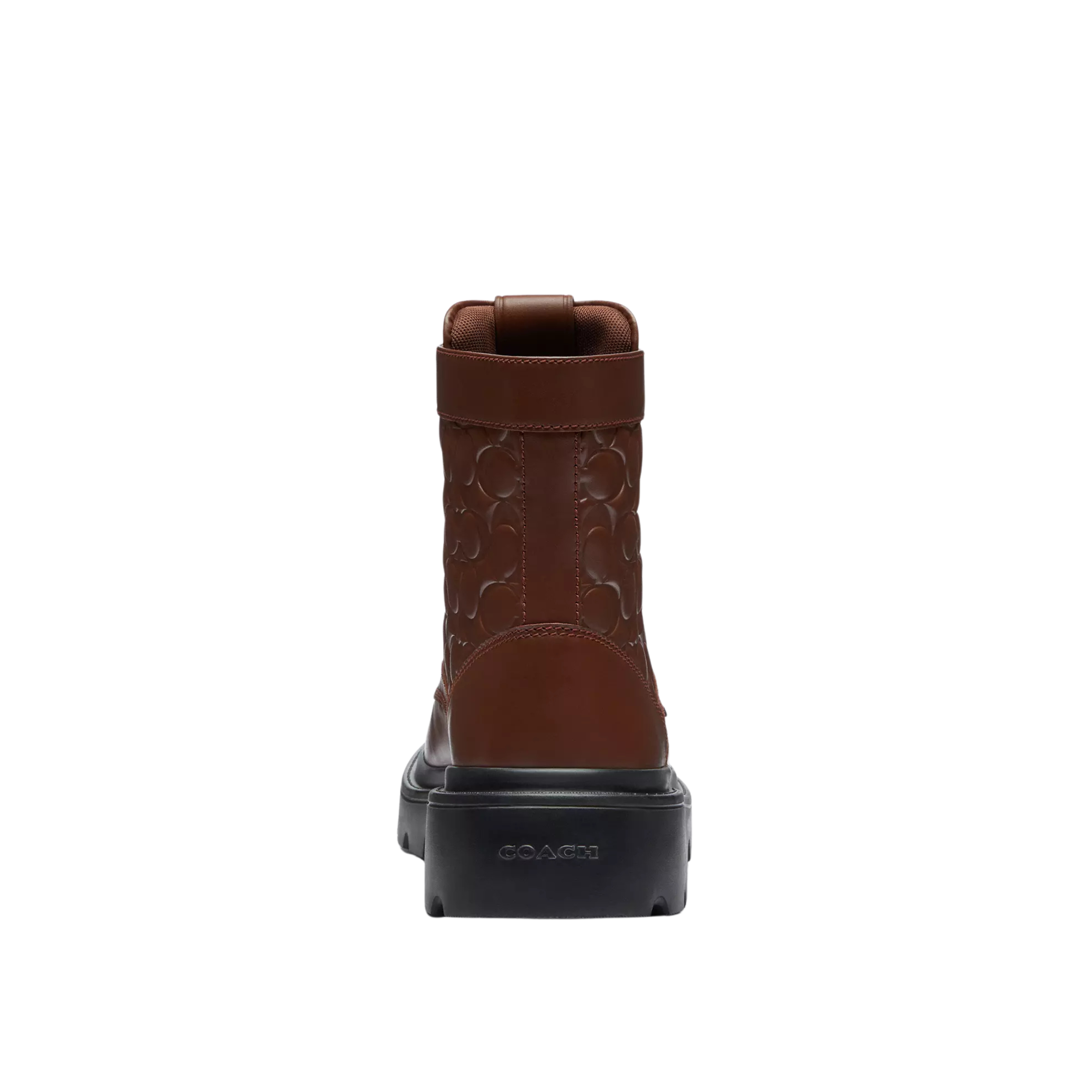 COACH Men's Combat Boot - Vintage Brown