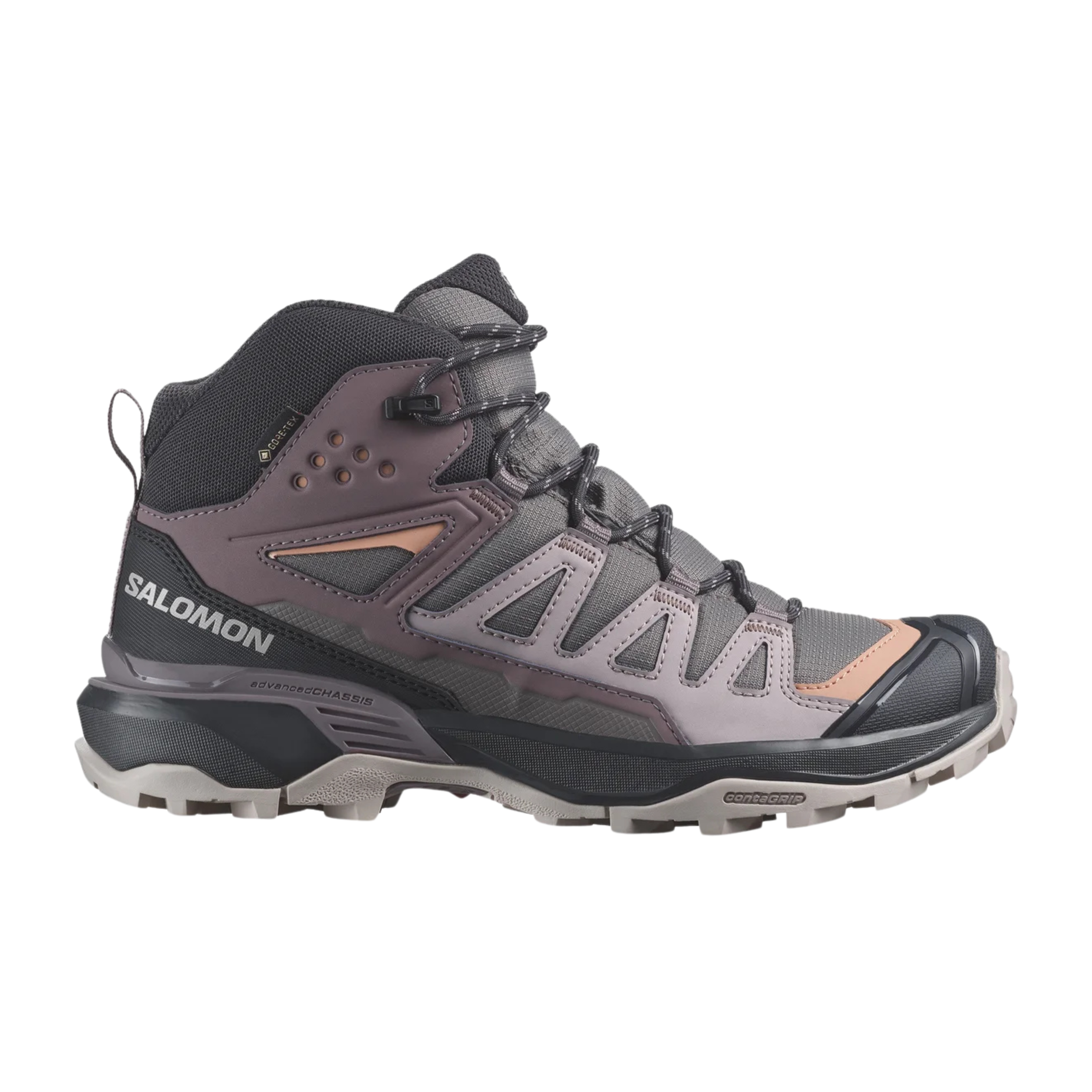 Salomon Women X Ultra 360 Mid Gore-Tex - Plum Kitten Phantom