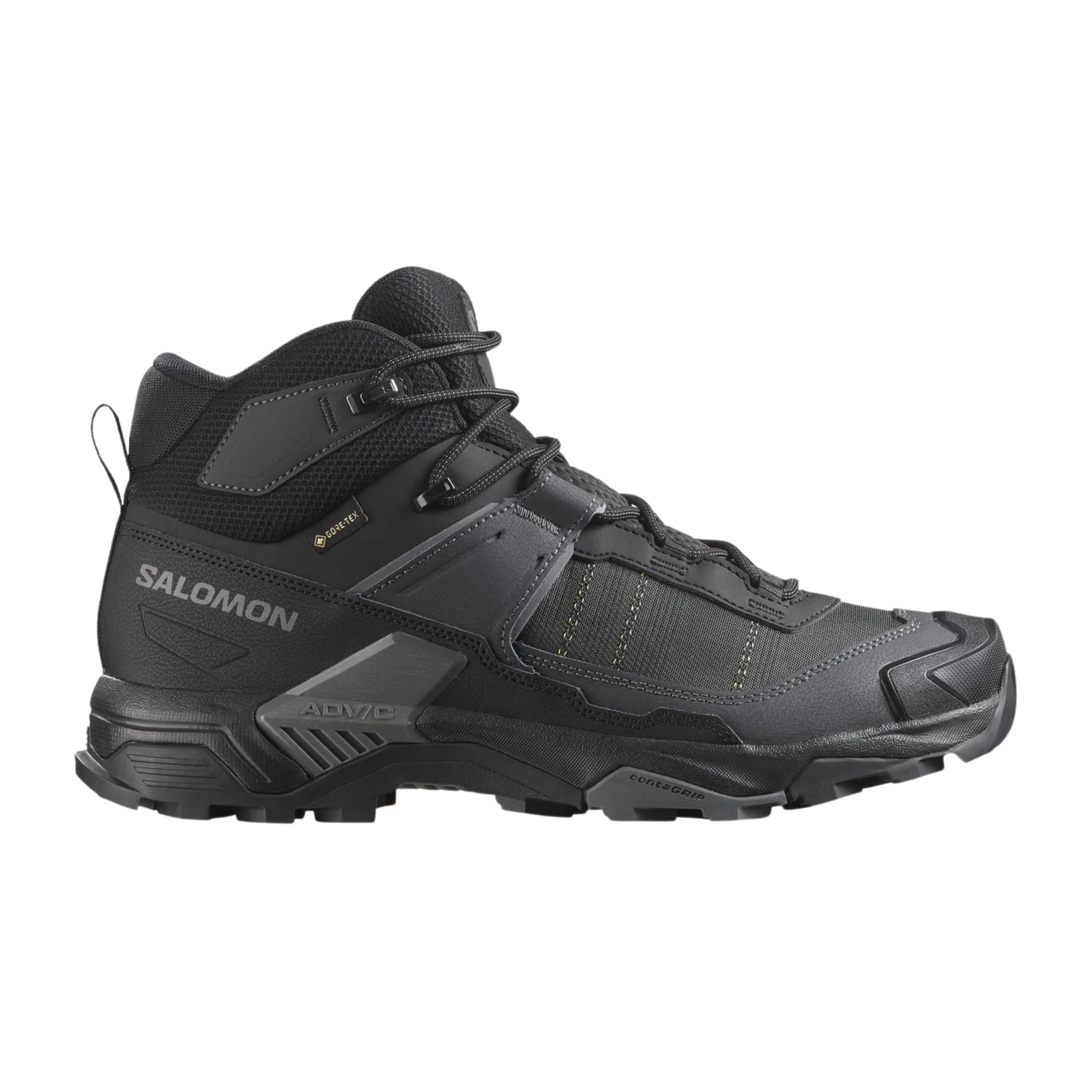 Salomon Men X Ultra 5 Mid Gore-Tex - Black Asphalt
