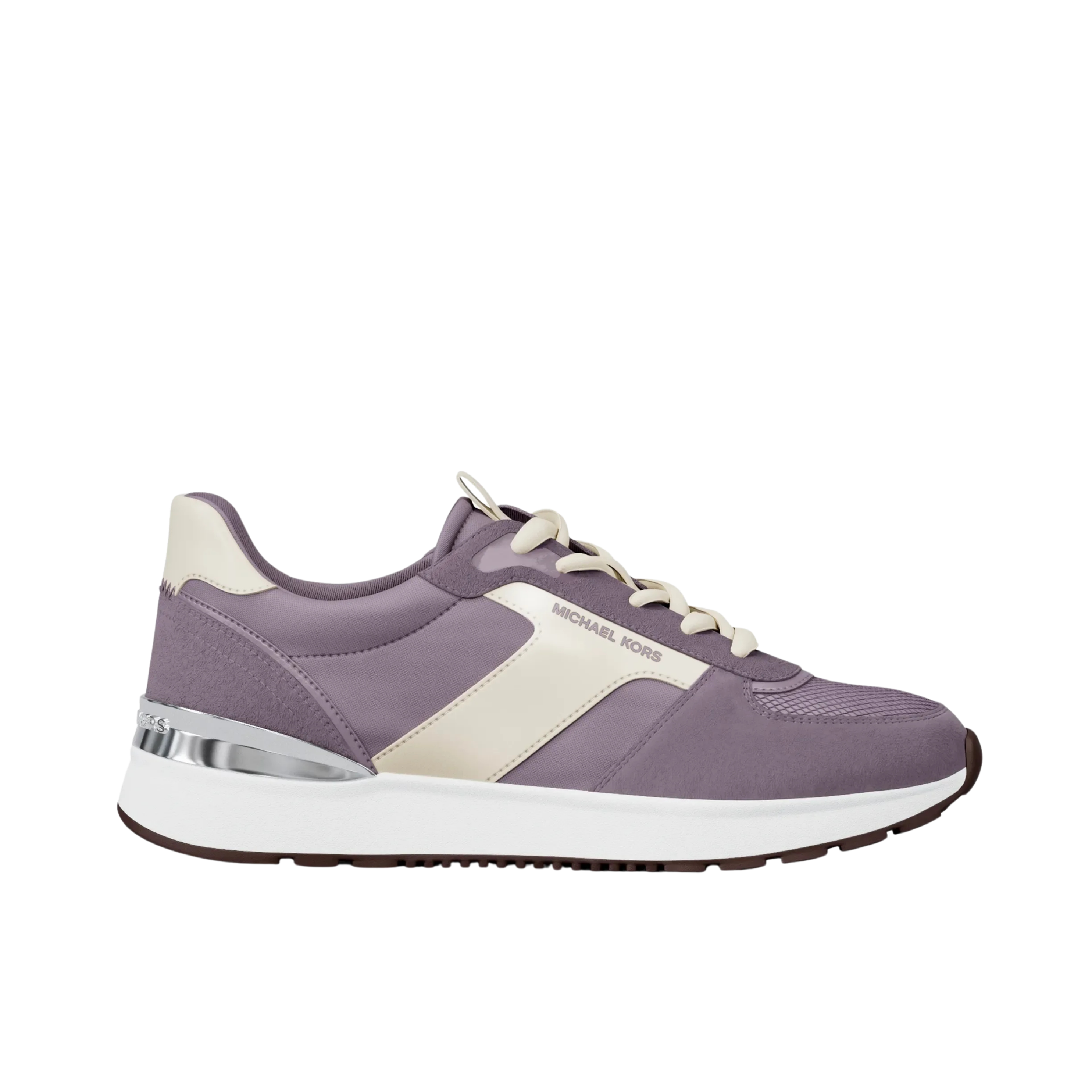Michael Kors Women Remy Mixed Media Trainer - Lilac