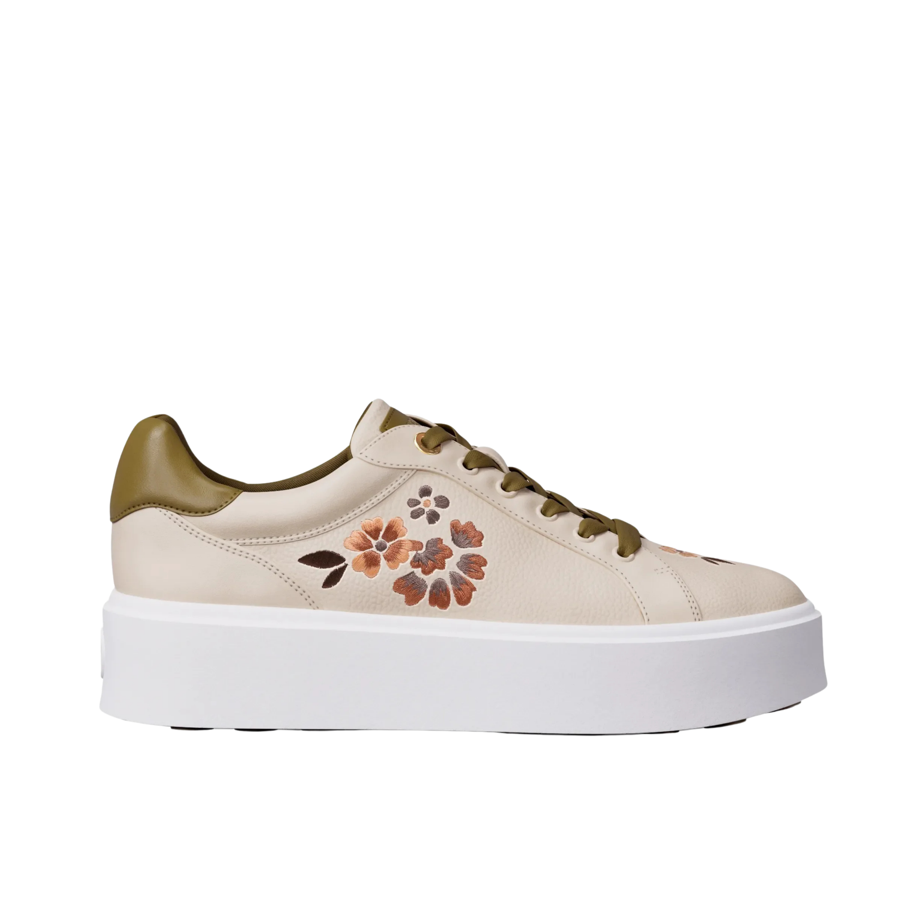 Michael Kors Women Romey Embellished Platform Sneaker - Cream Multi