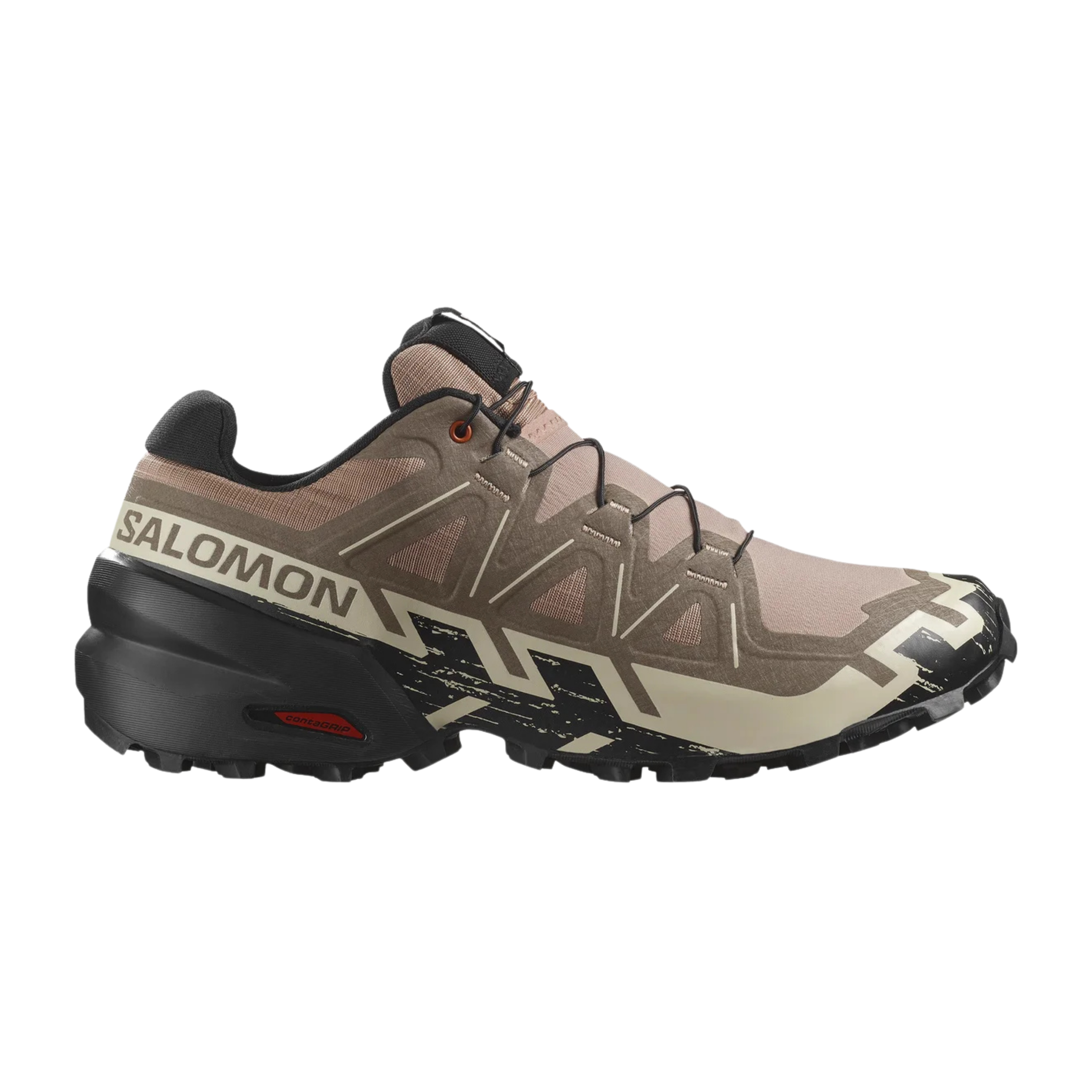 Salomon Men Speedcross 6 - Black Almond Milk