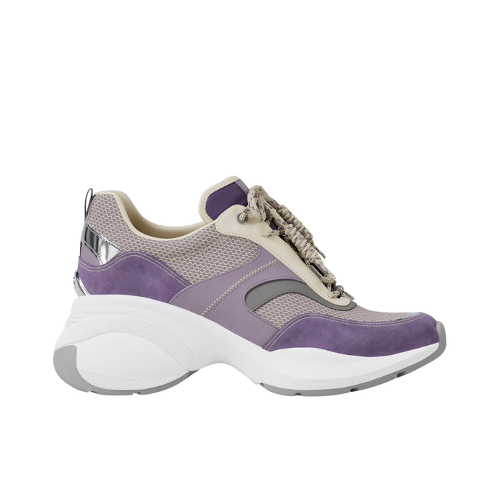 Michael Kors Women Kaia Mixed Media Trainer - Orchd Hz Multi